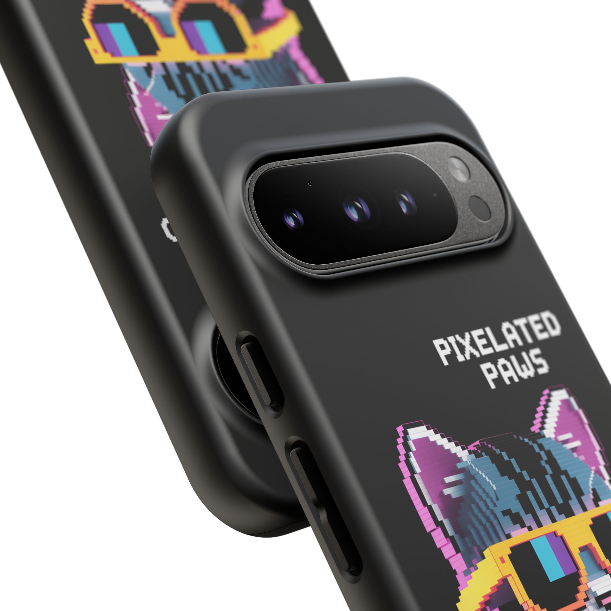 2426769984798326195_2048.jpeg Pixelated Paws Tough Phone Case