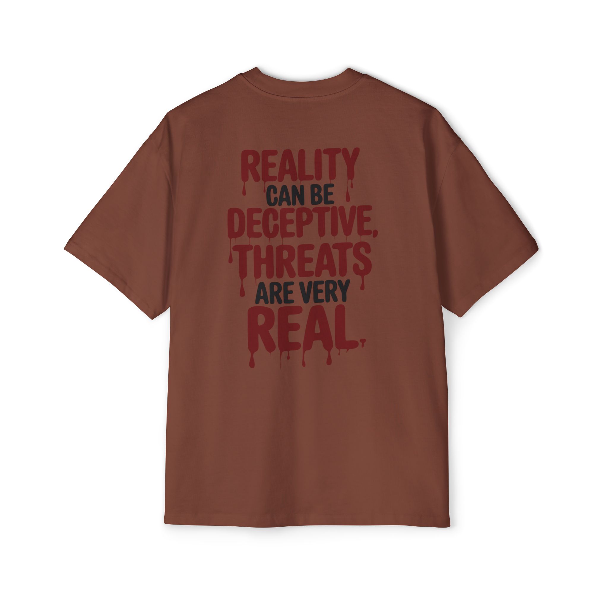 3074626723376560097_2048.jpeg Reality Can Be Deceptive Men’s Oversized Tee