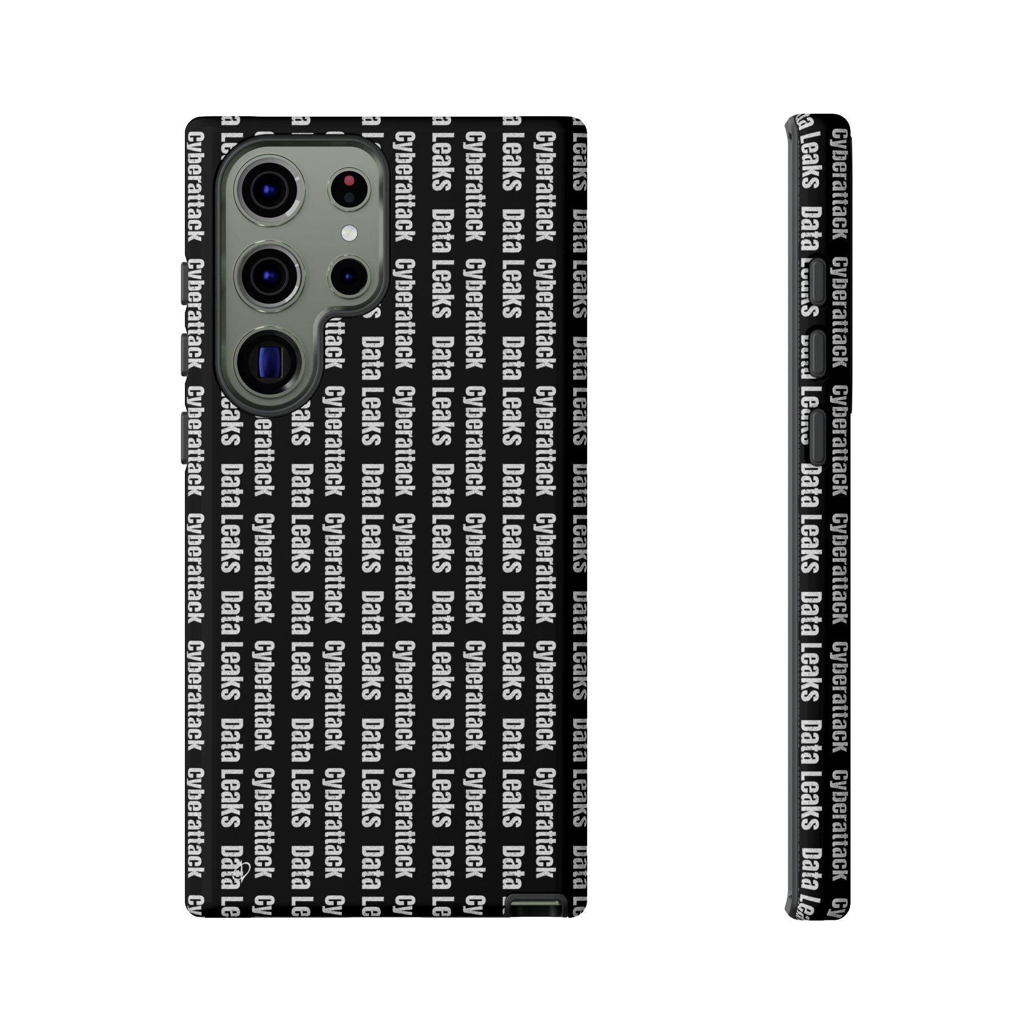 Cyberattack & Data Leaks Tough Phone Case