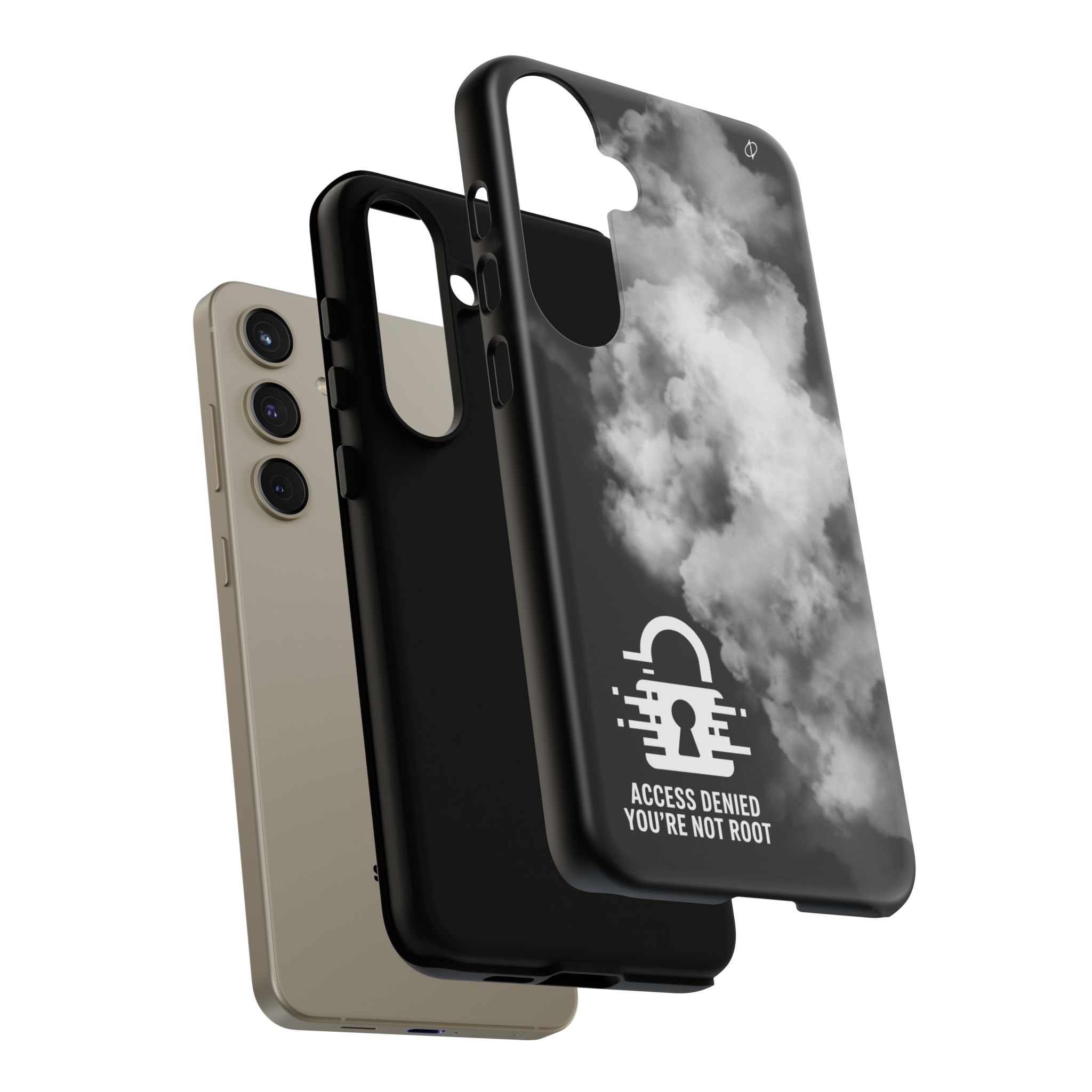 3205901416320613547_2048.jpeg Access Denied You Are Not Root Tough Phone Case