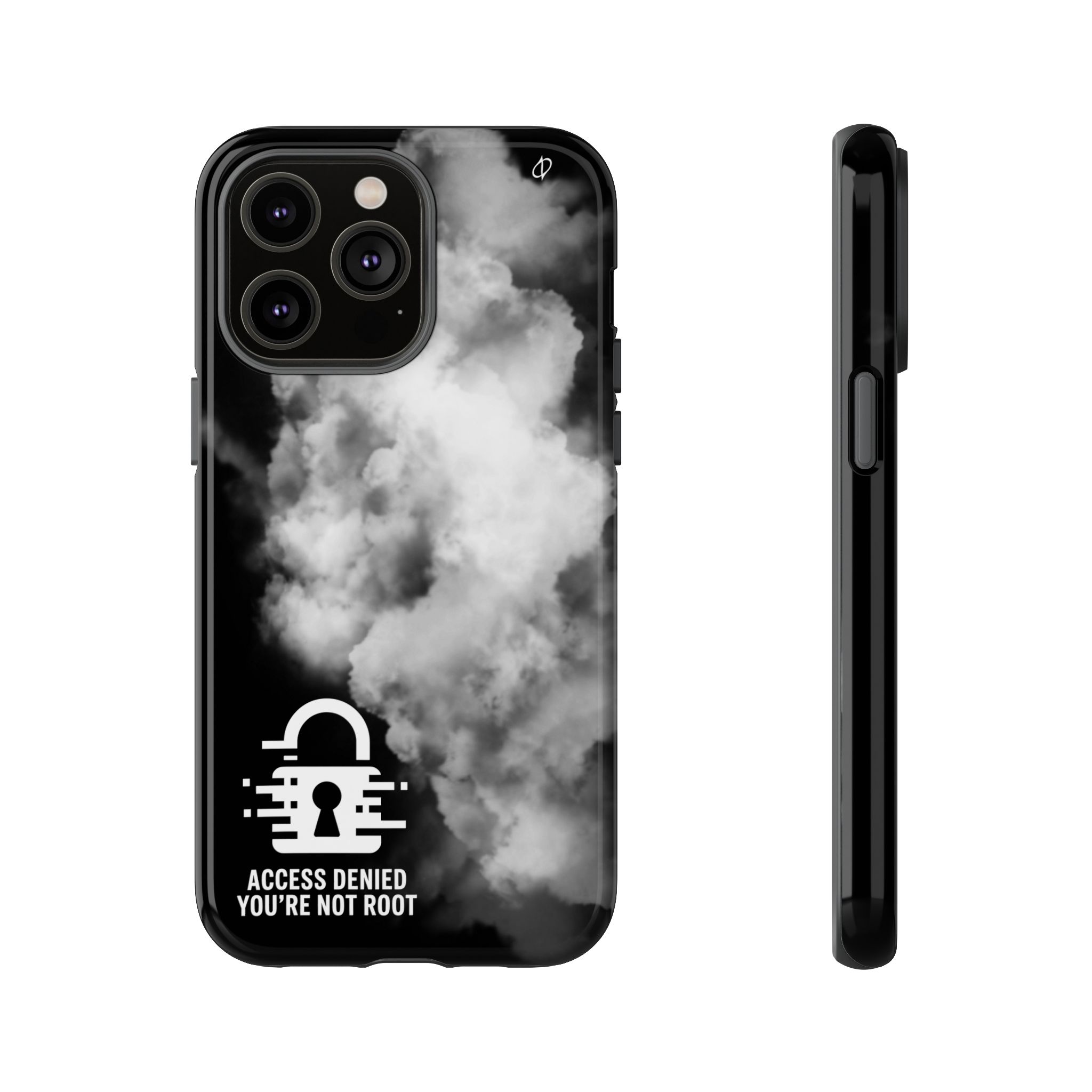 517785300602062781_2048.jpeg Access Denied You Are Not Root Tough Phone Case