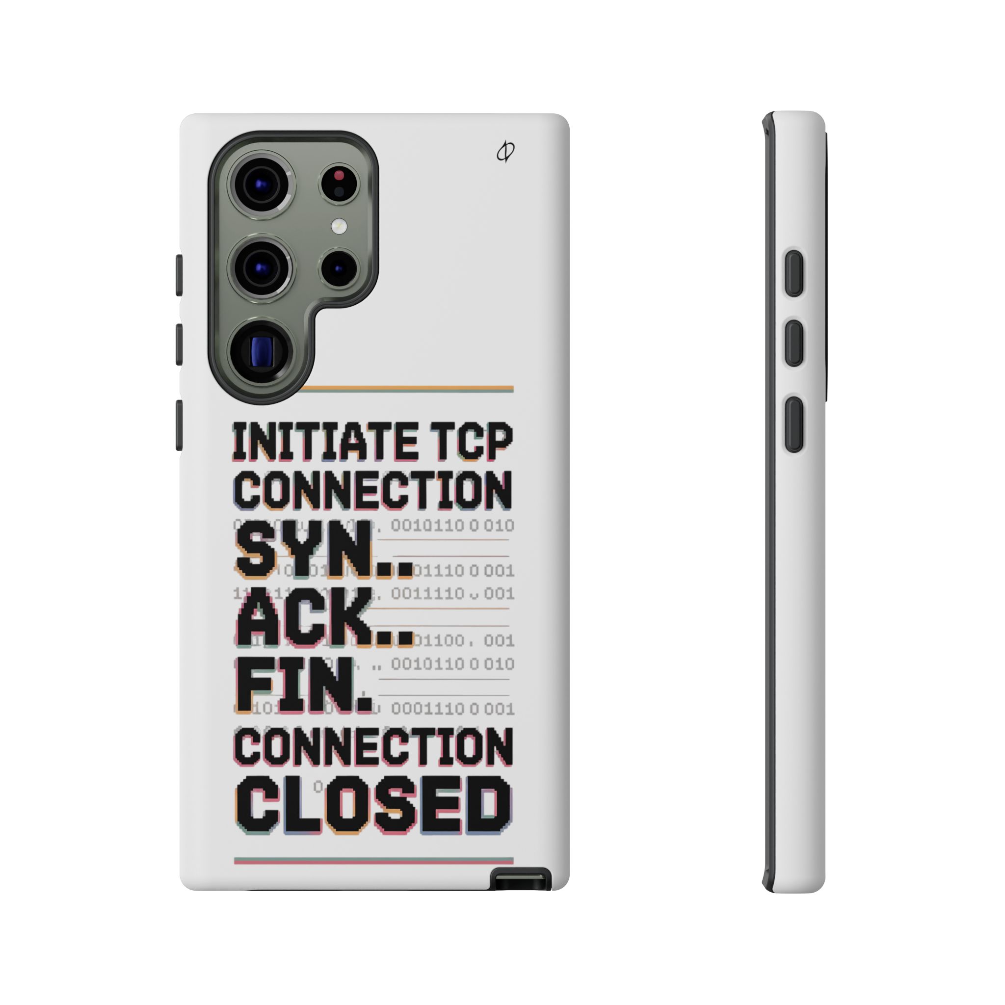 SYN ACK FIN Tough Phone Case