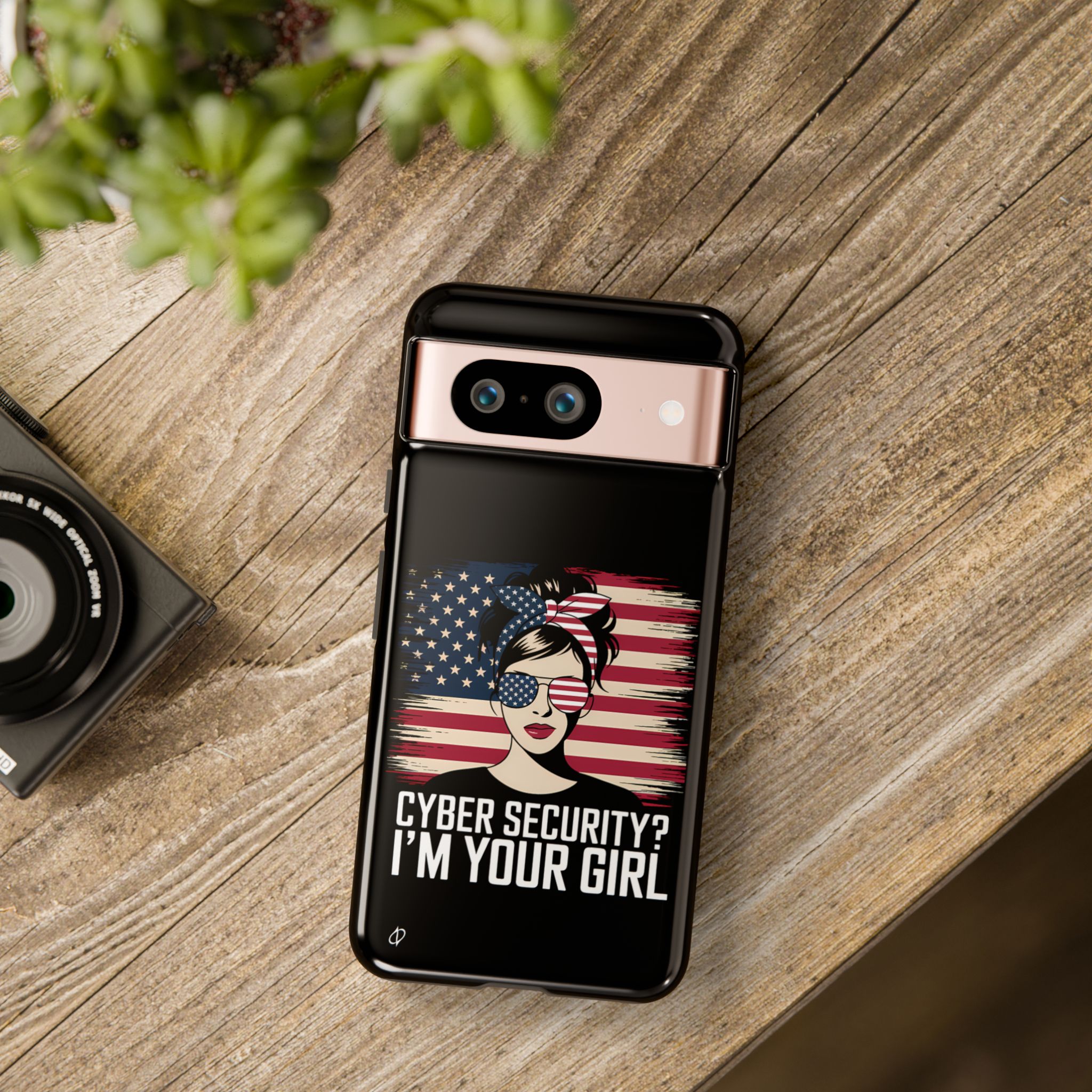 6720434758156452099_2048.jpeg Cyber Security I’m Your Girl Tough Phone Case