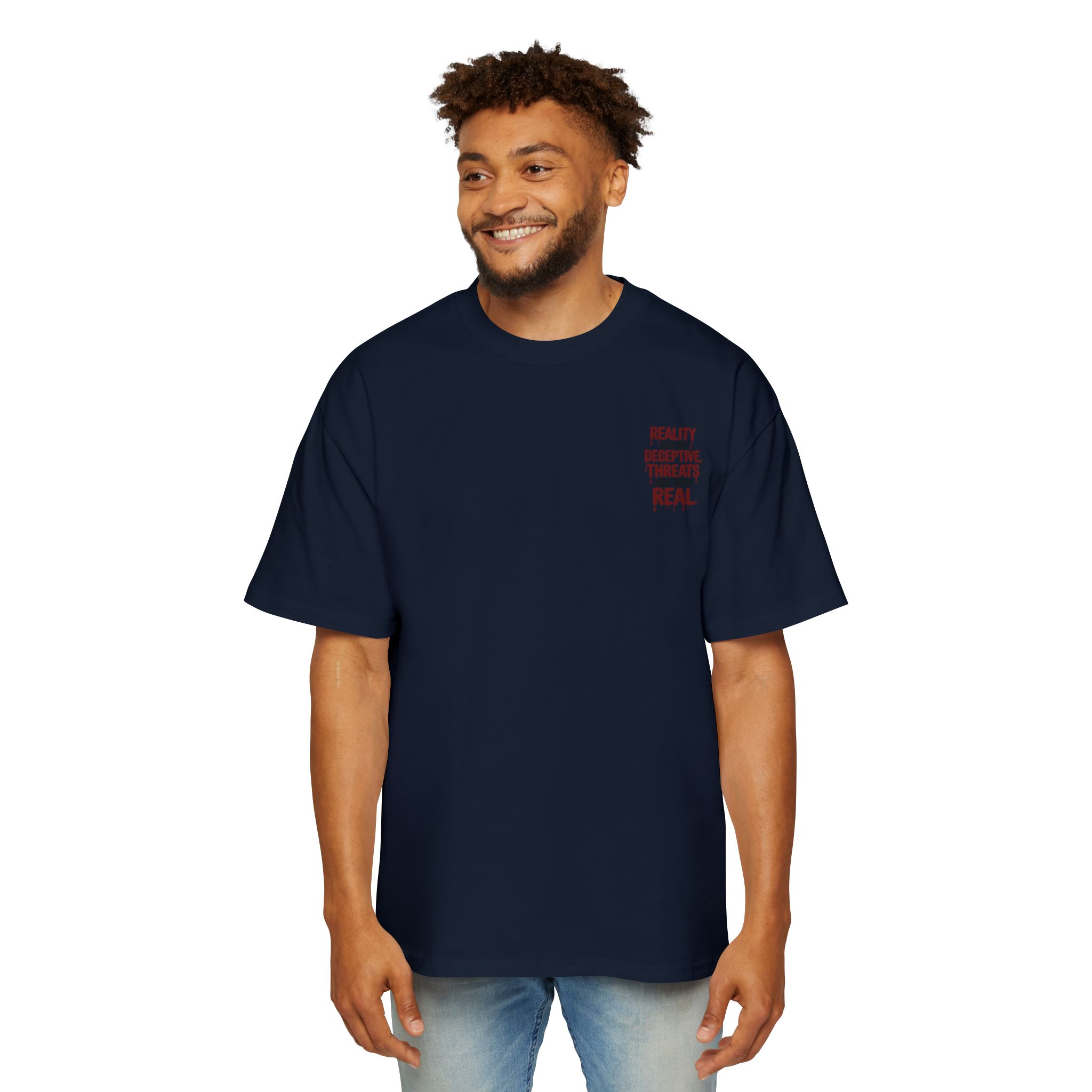 727828539892125287_2048.jpeg Reality Can Be Deceptive Men’s Oversized Tee