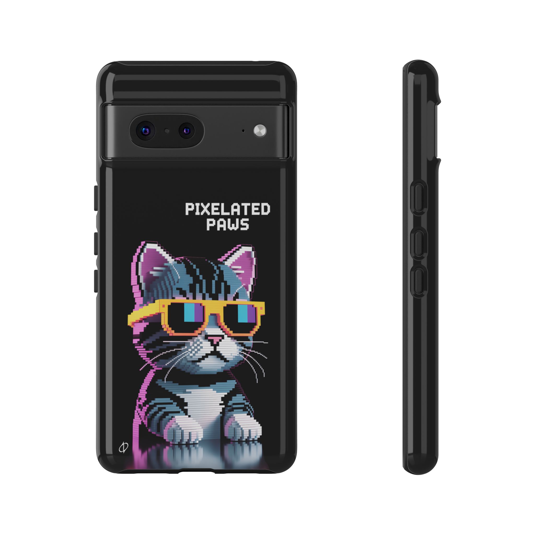 8607370302912121251_2048.jpeg Pixelated Paws Tough Phone Case