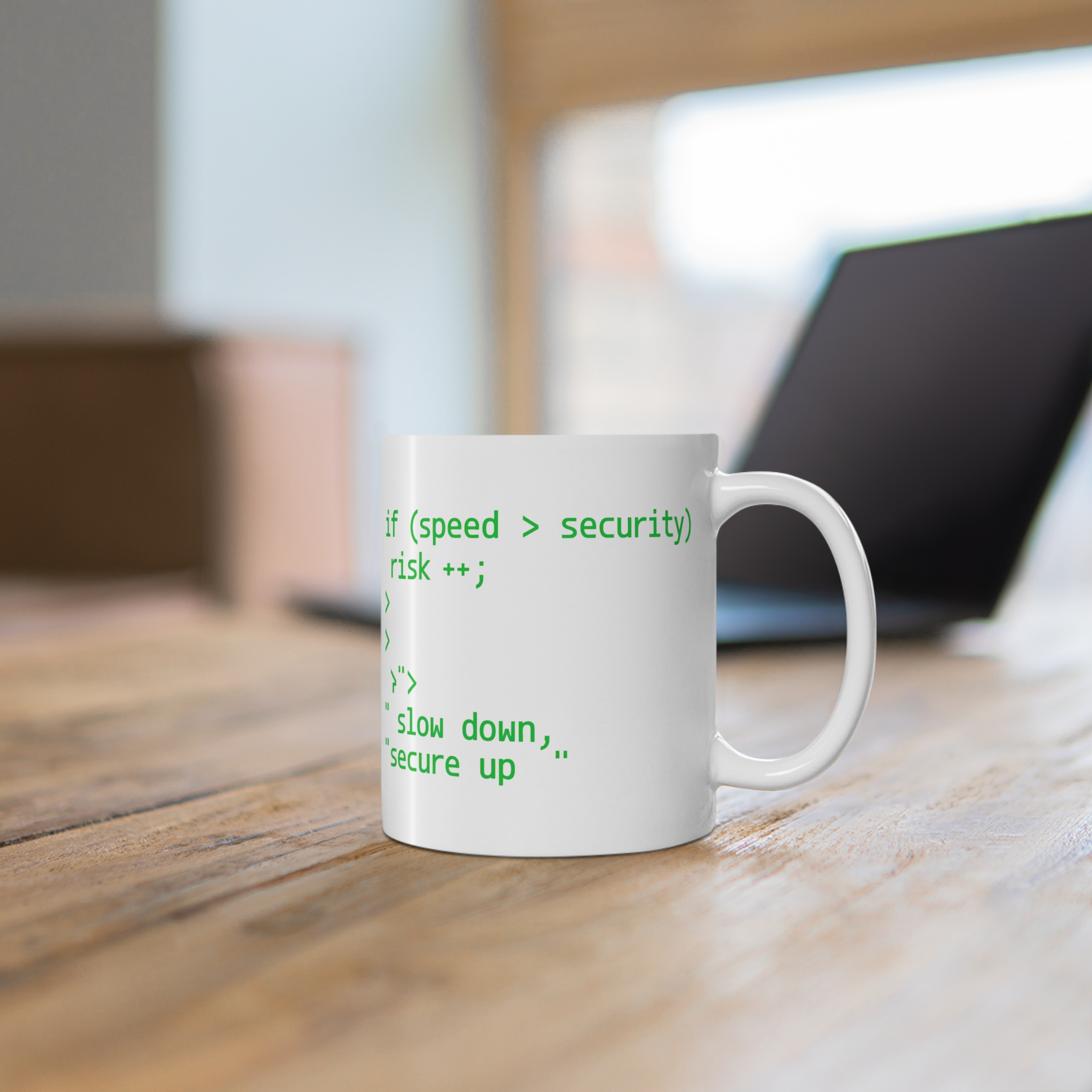 Code Mug – Cybersecurity Coffee Cup for Digital Defenders