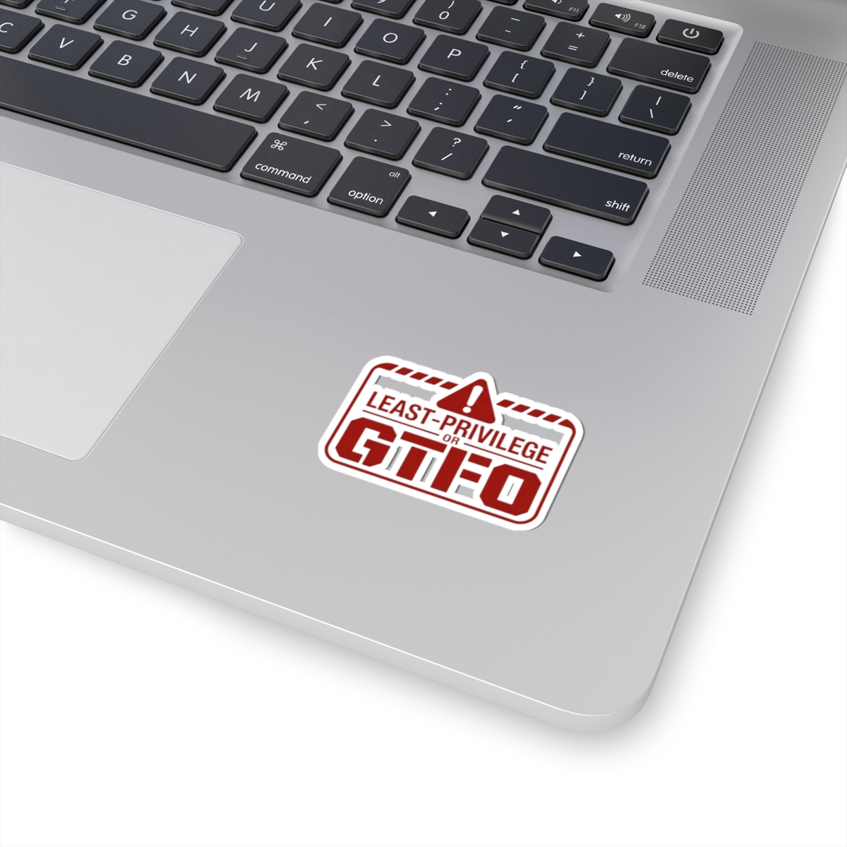 Security Policy Sticker – Least Privilege or GTFO