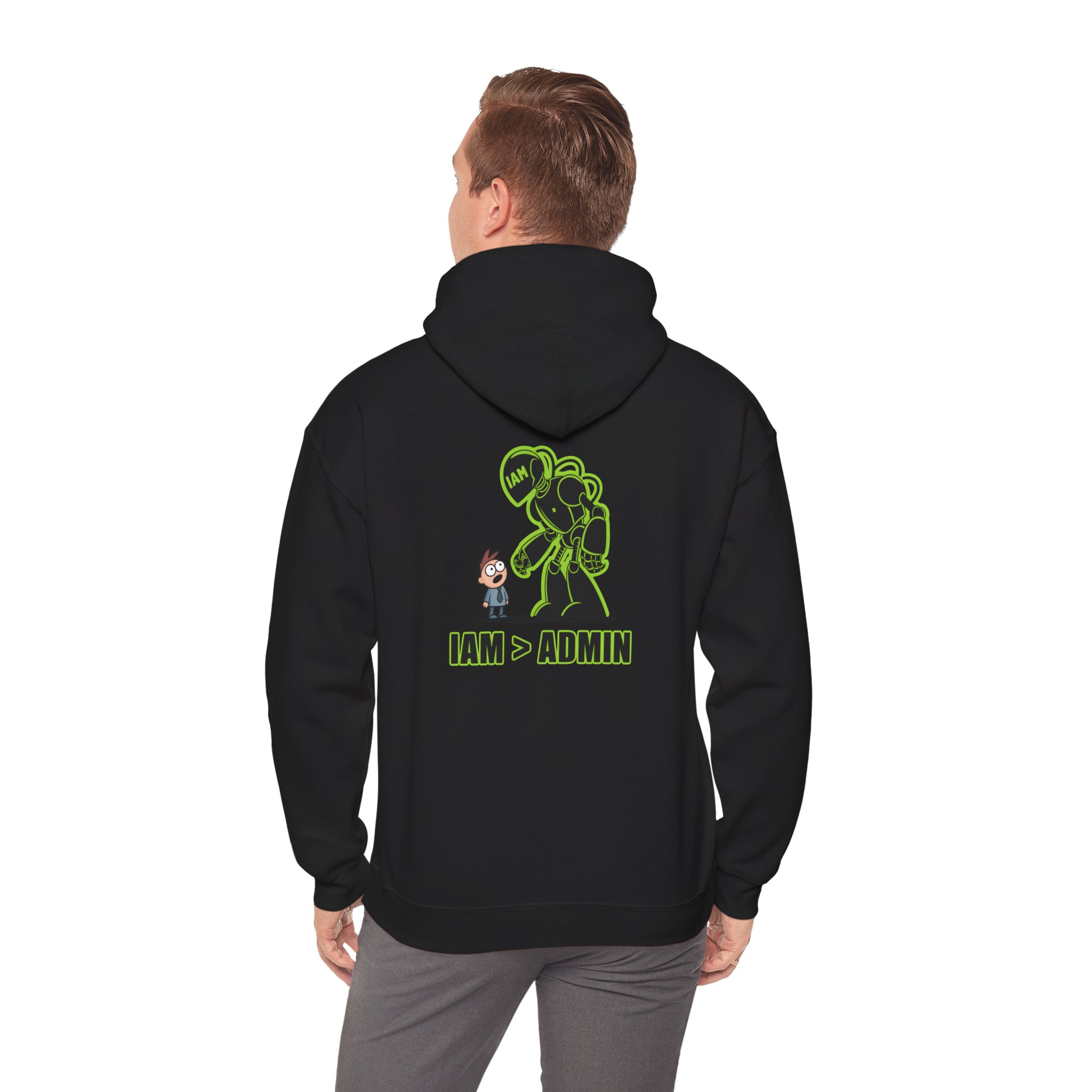 IAM > ADMIN Cybersecurity Hoodie
