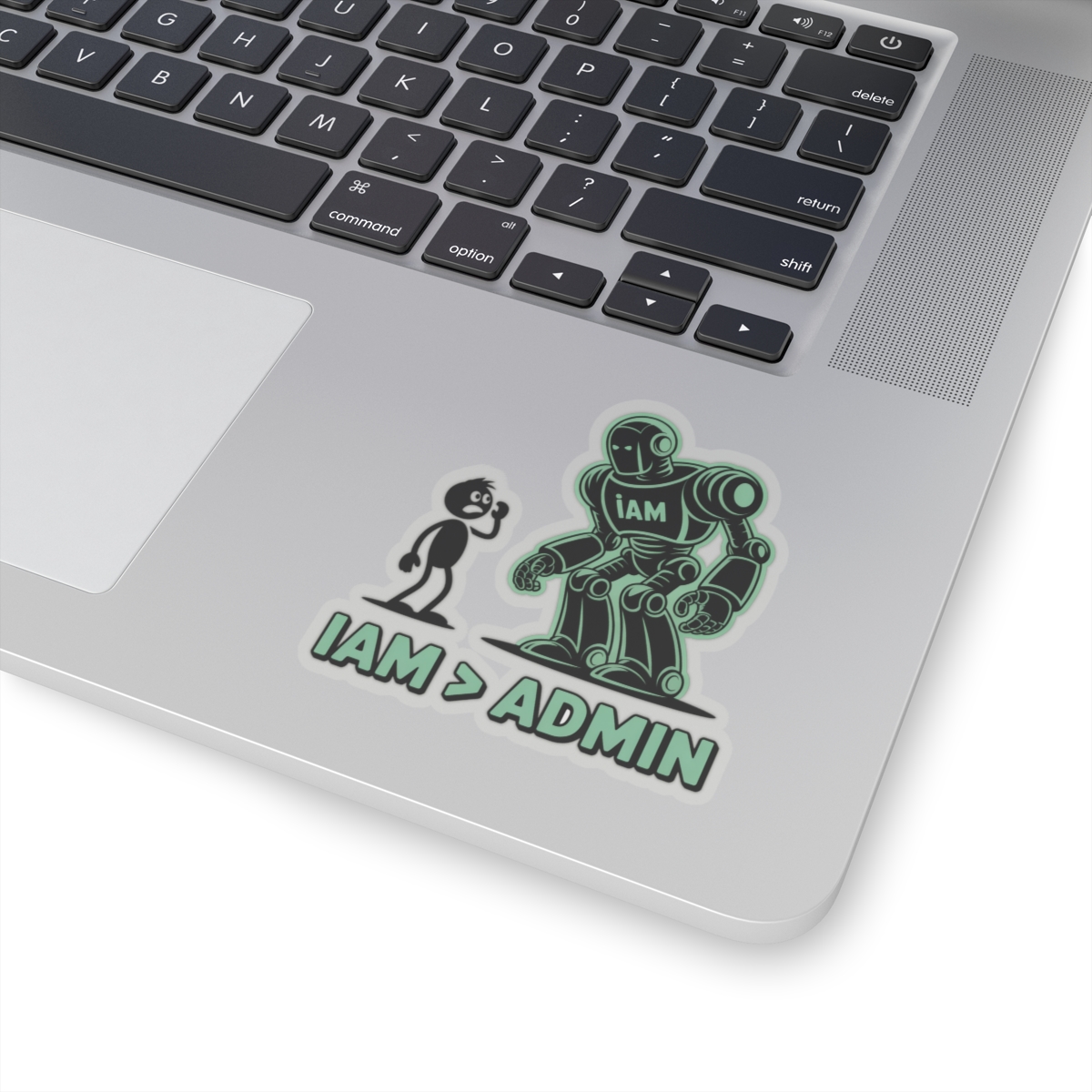 15656338868682440653_1200.jpeg IAM > ADMIN Cybersecurity Sticker