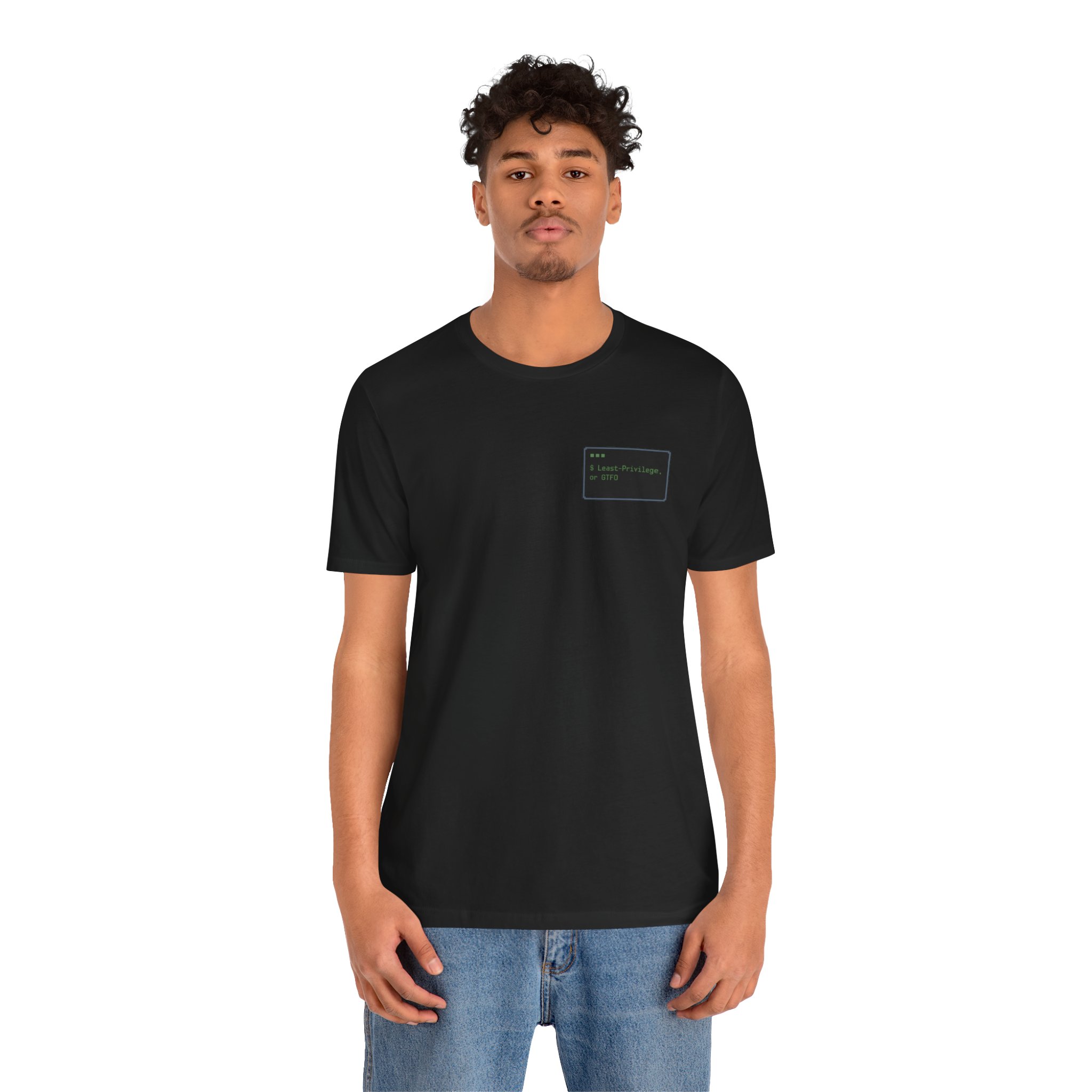 Least Privilege Command Line Graphic Tee