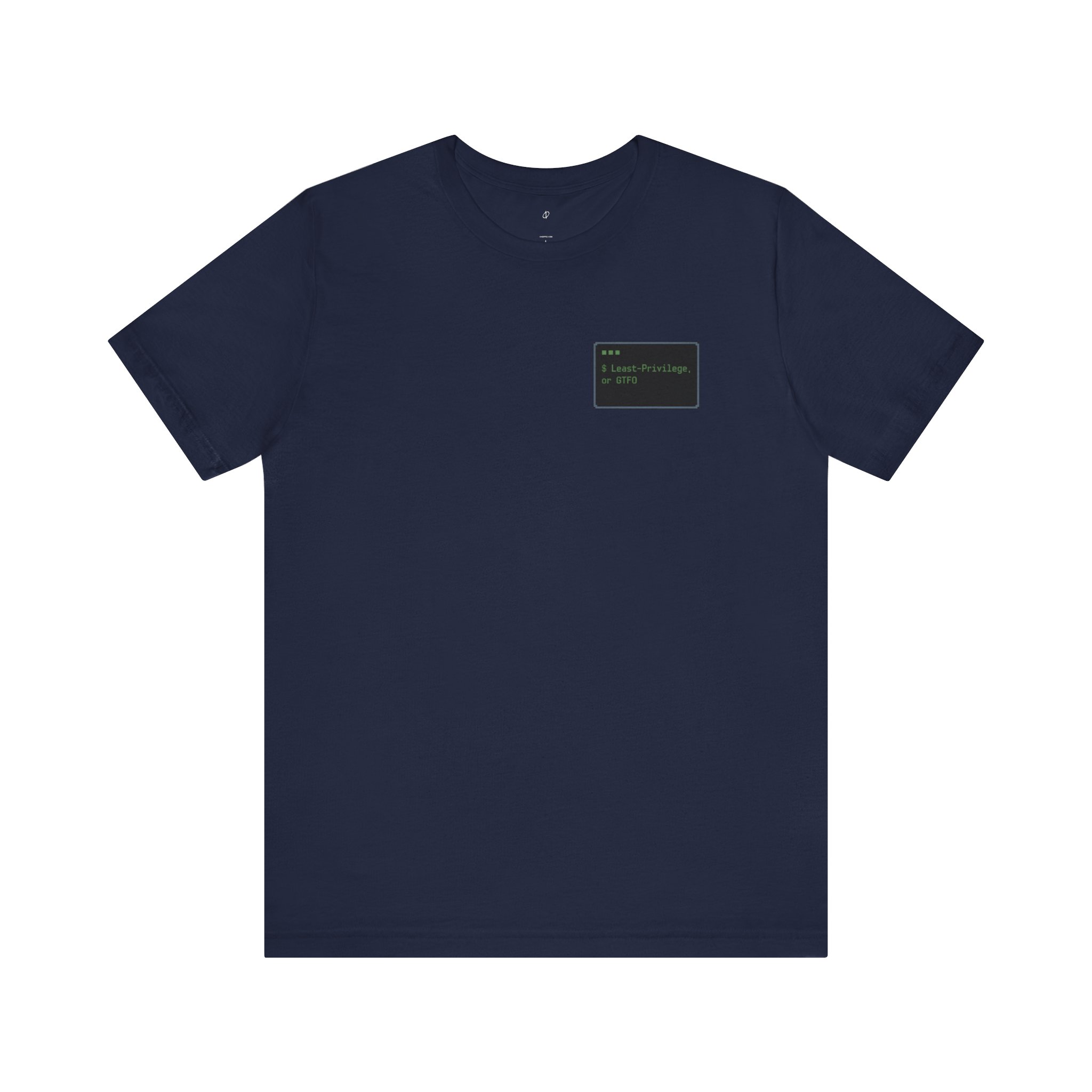 Least Privilege Command Line Graphic Tee