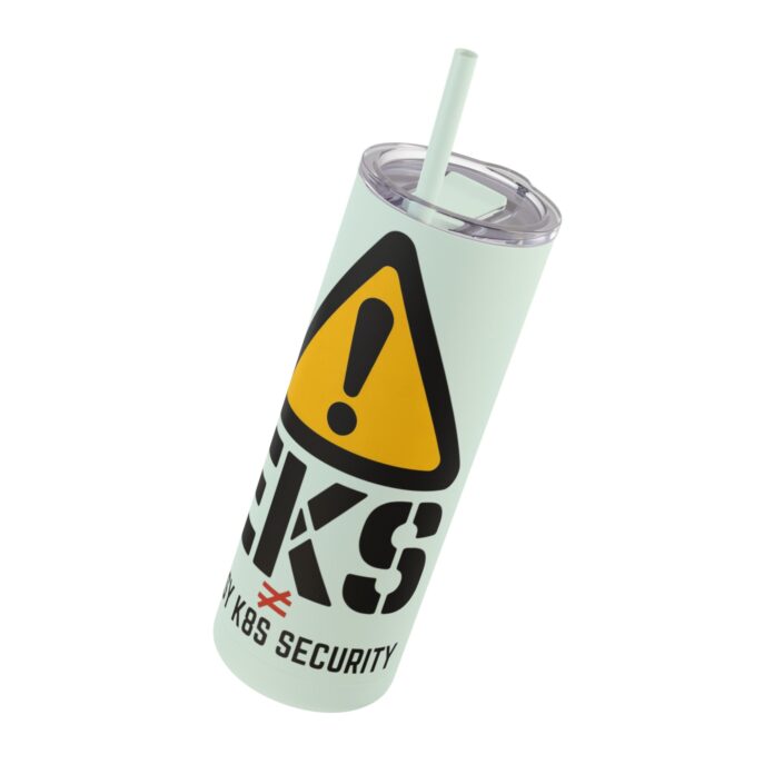 EKS Security Warning Insulated Tumbler