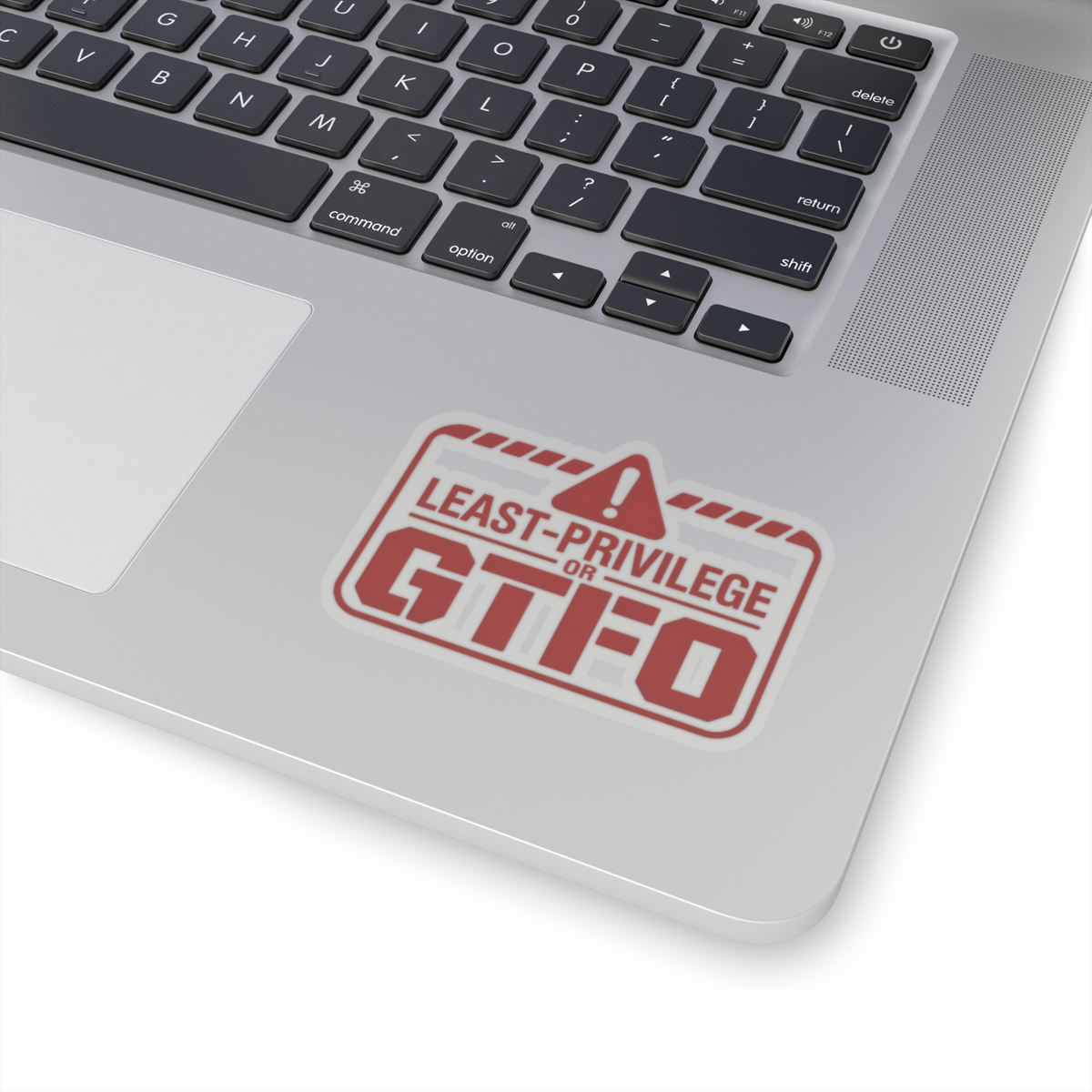 Security Policy Sticker – Least Privilege or GTFO