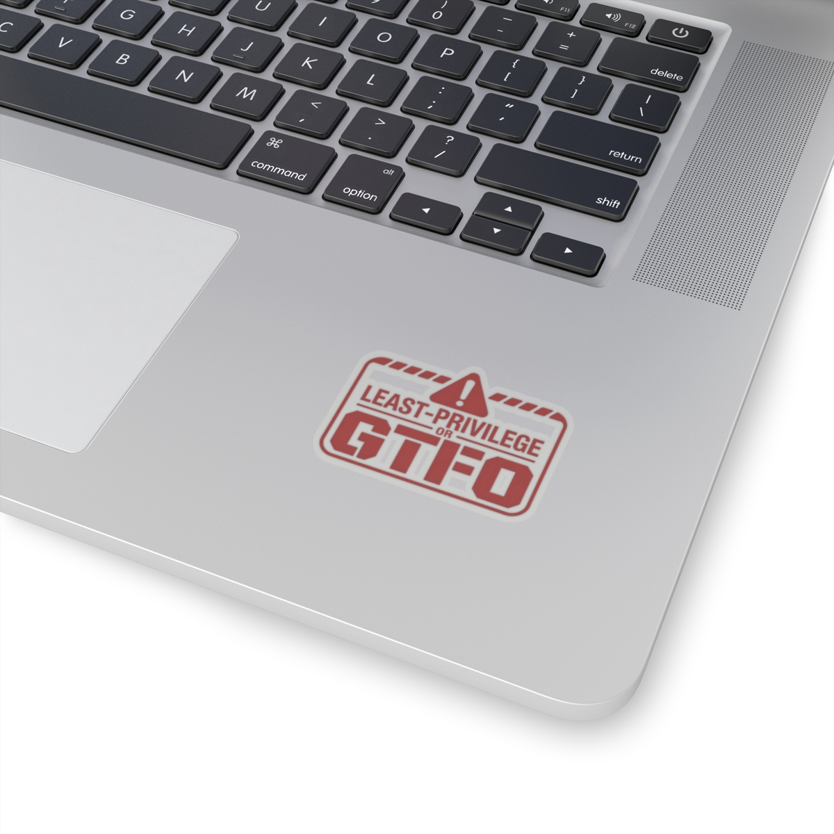 Security Policy Sticker – Least Privilege or GTFO