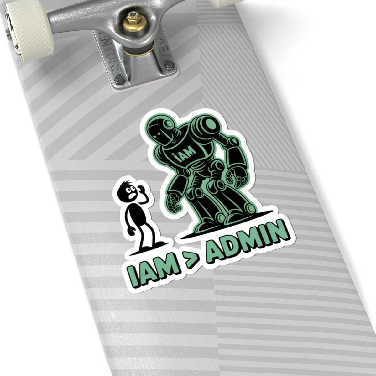 3063736072025122444_1200.jpeg IAM > ADMIN Cybersecurity Sticker