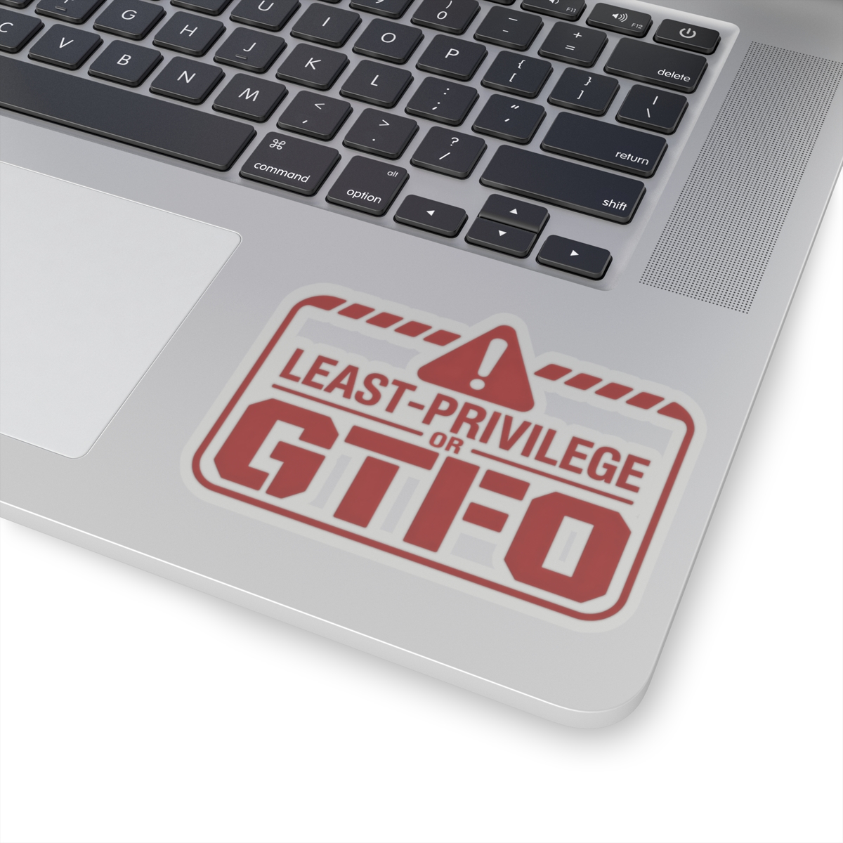 Security Policy Sticker – Least Privilege or GTFO