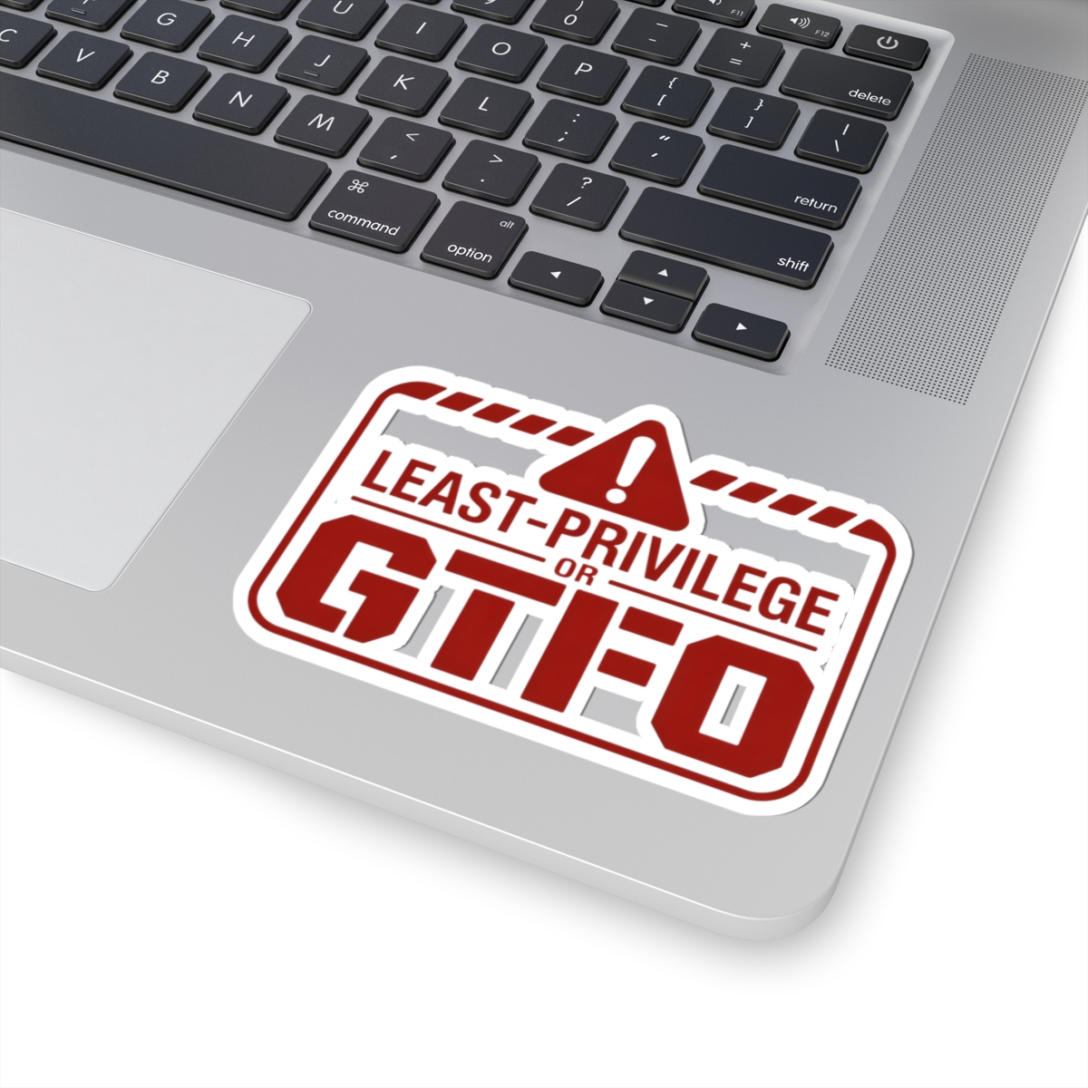 Security Policy Sticker – Least Privilege or GTFO