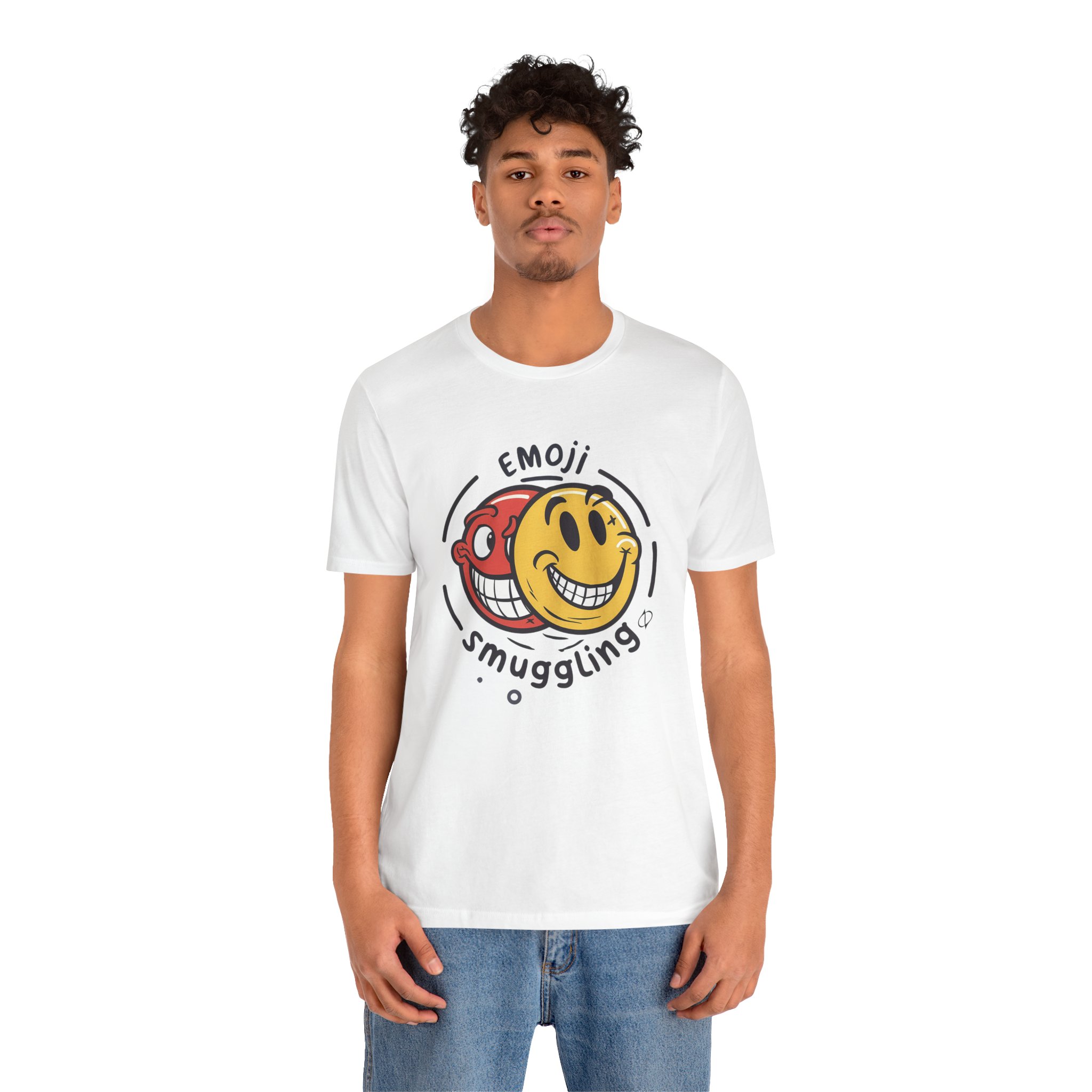 Emoji Smuggling Graphic T-Shirt