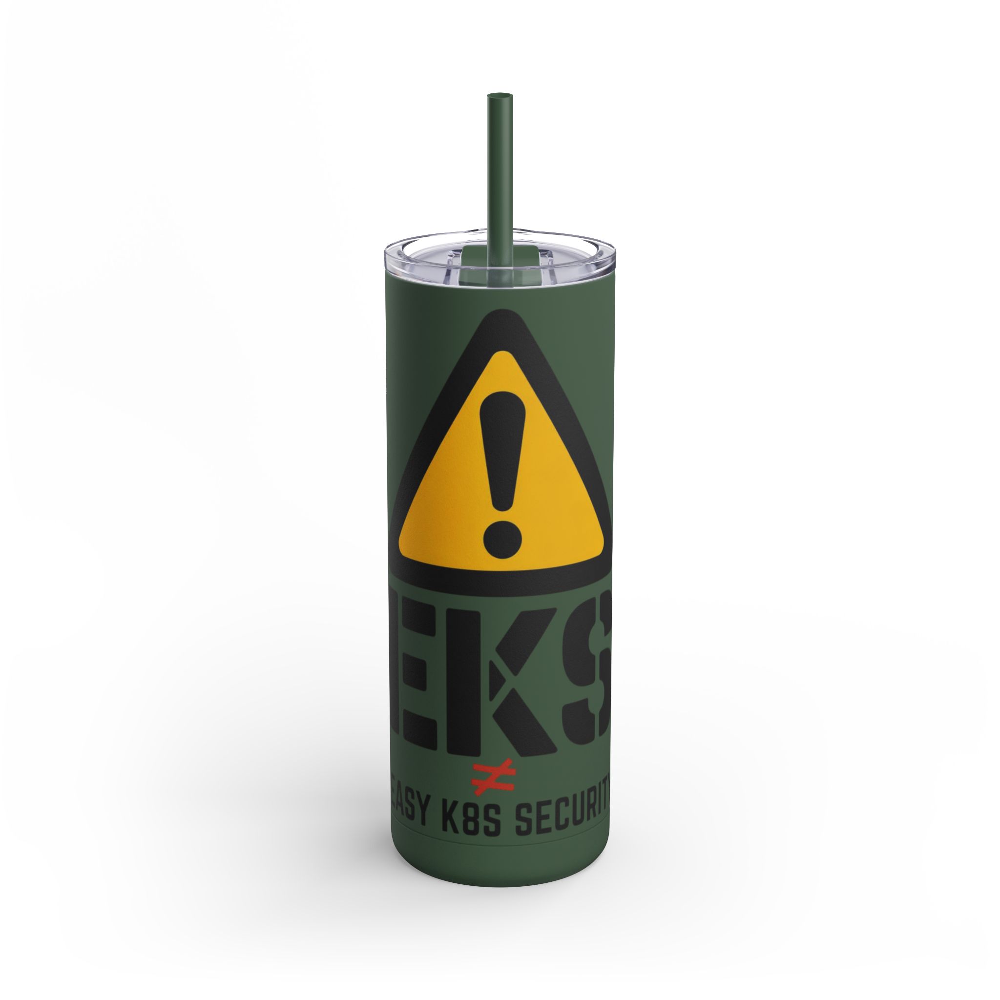 EKS Security Warning Insulated Tumbler