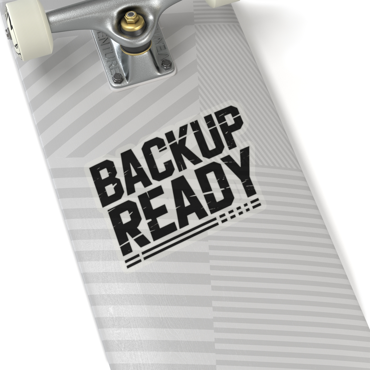 BACKUP READY Distressed Cybersecurity Sticker