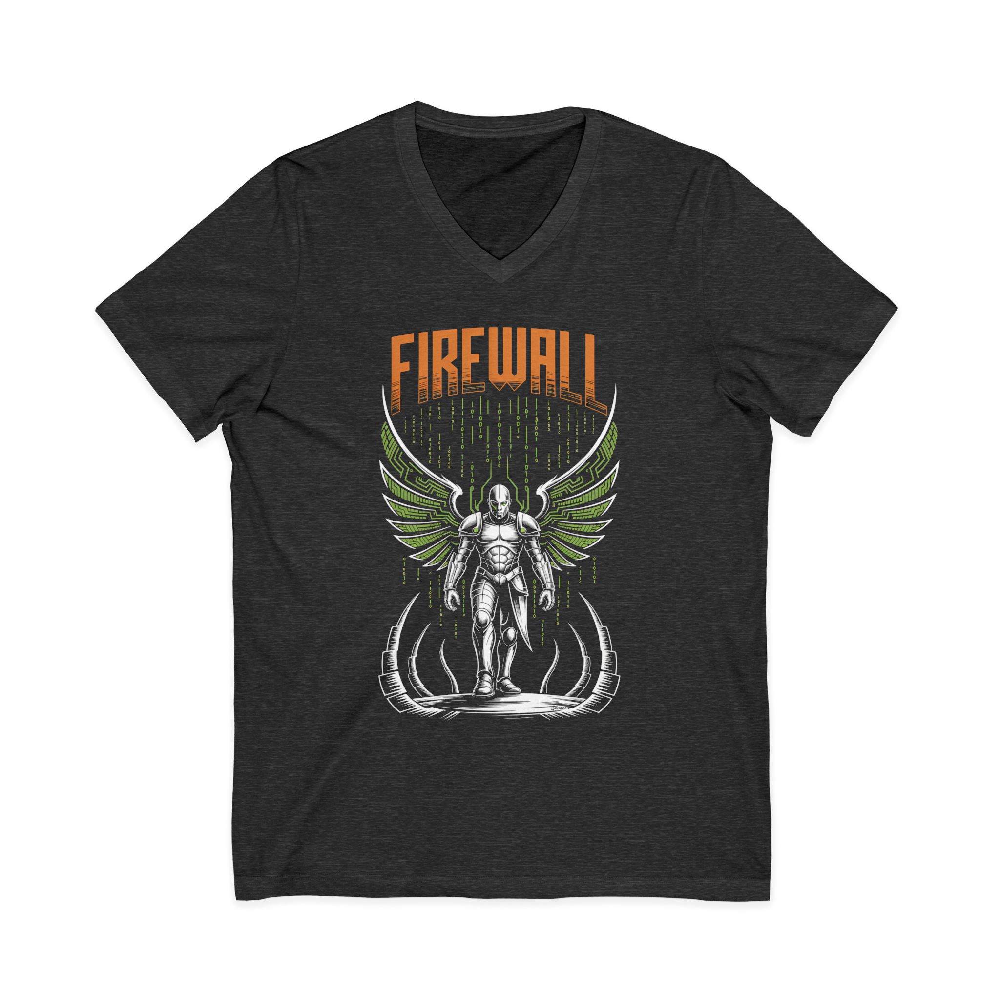 Firewall Cyber Armor V-Neck Tee