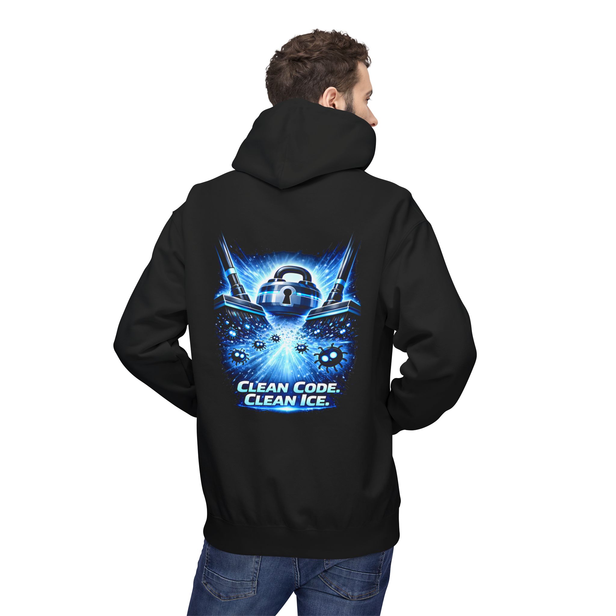 Clean Code Clean Ice Cybersecurity Hoodie