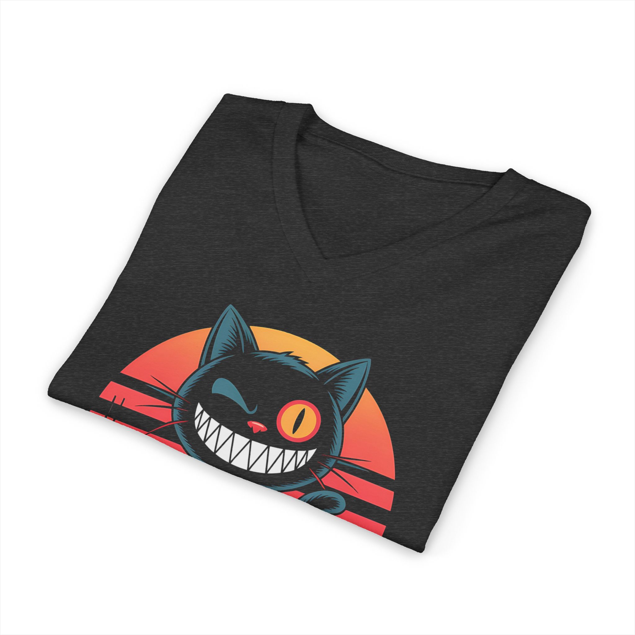 Malware Meow V-Neck Tee