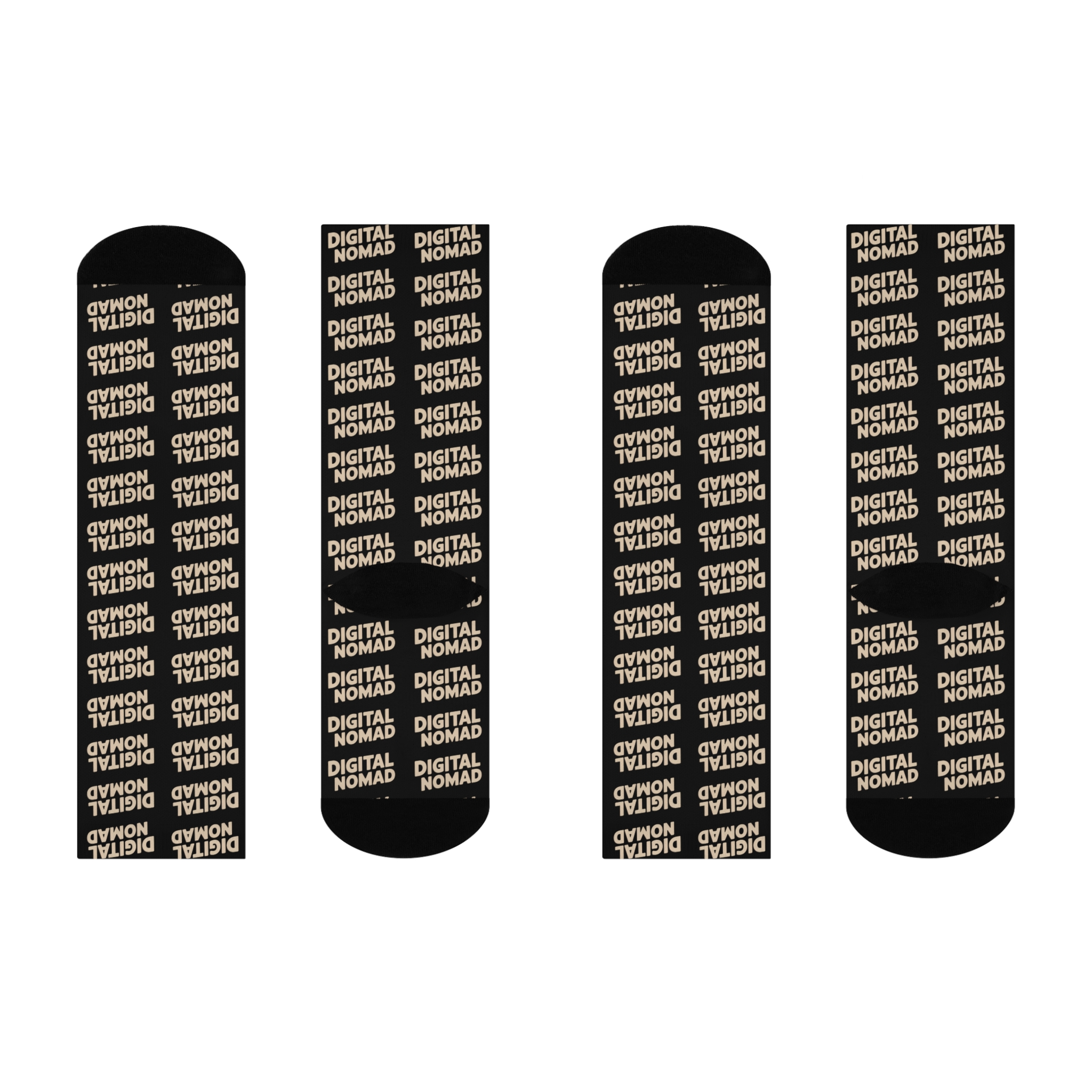 Unisex Digital Nomad CyberCrew Socks