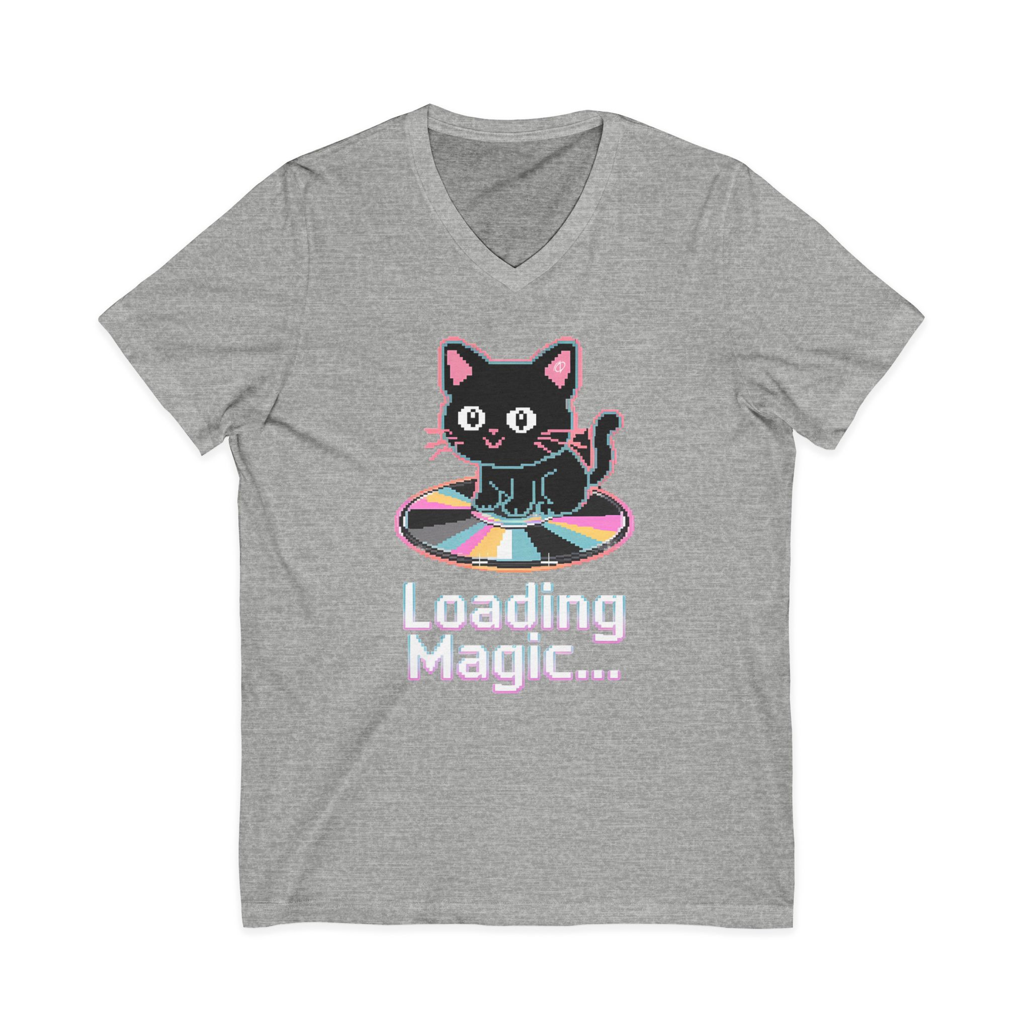 Loading Magic Cat V-Neck Tee