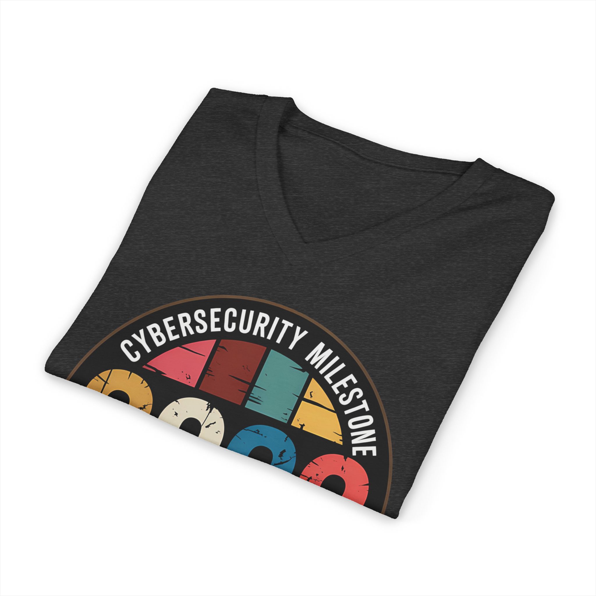 Log4Shell RCE Cybersecurity Milestone V-Neck Tee
