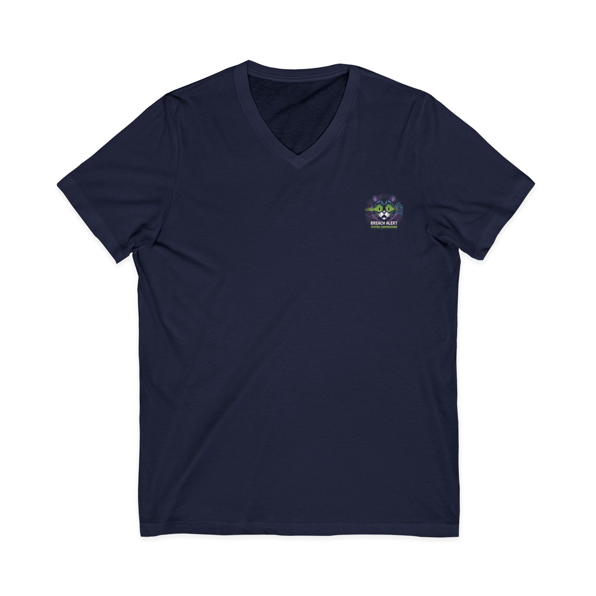 Breach Alert V-Neck Tee
