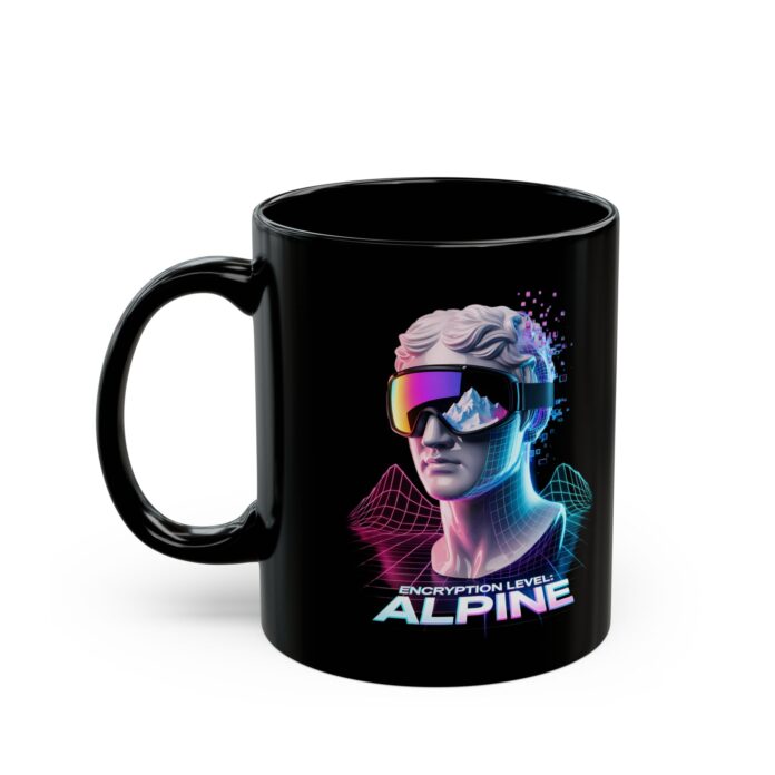 Cybersecurity Encryption Level Alpine Coffee Mug