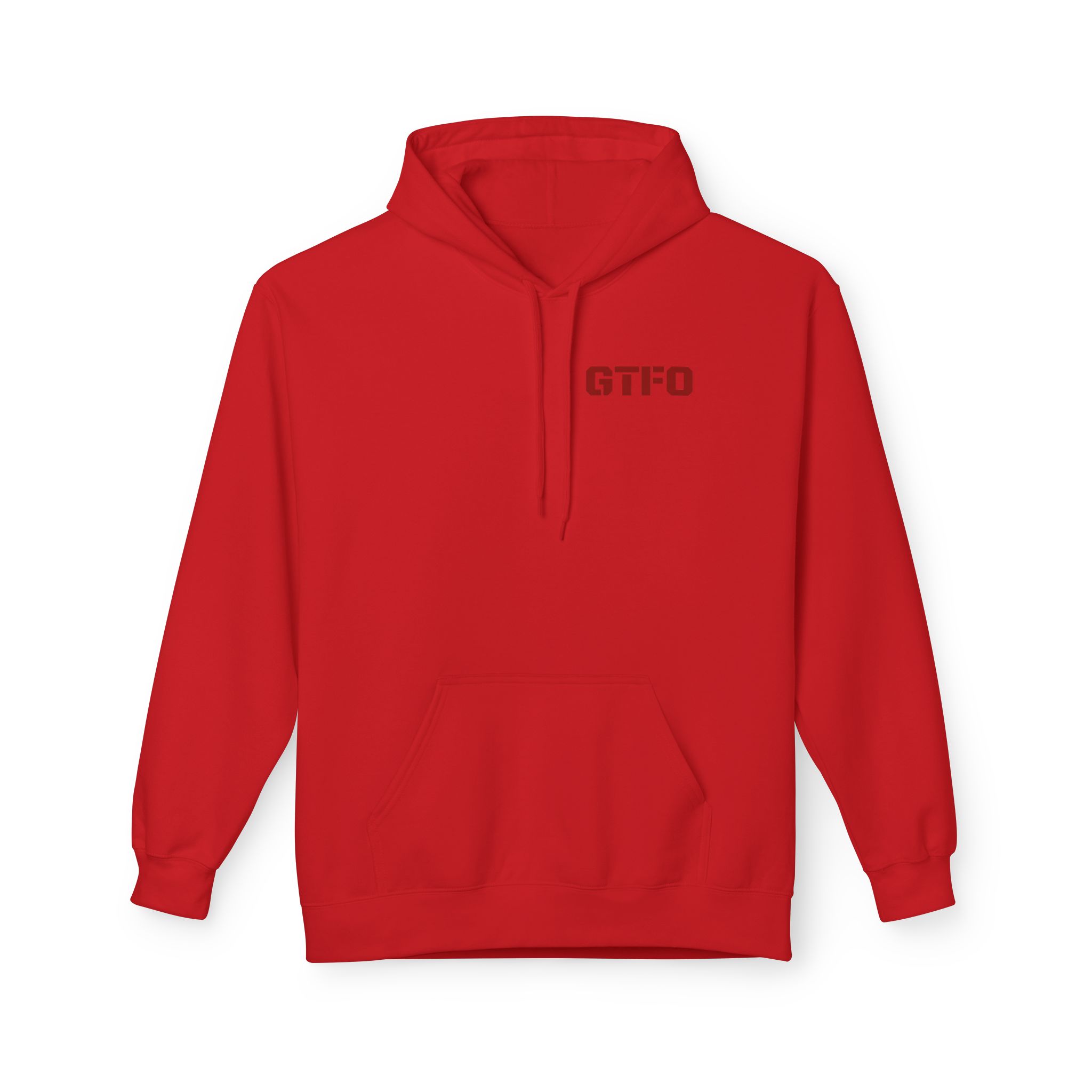 Least Privilege or GTFO Cybersecurity Softstyle Hoodie | Red Print