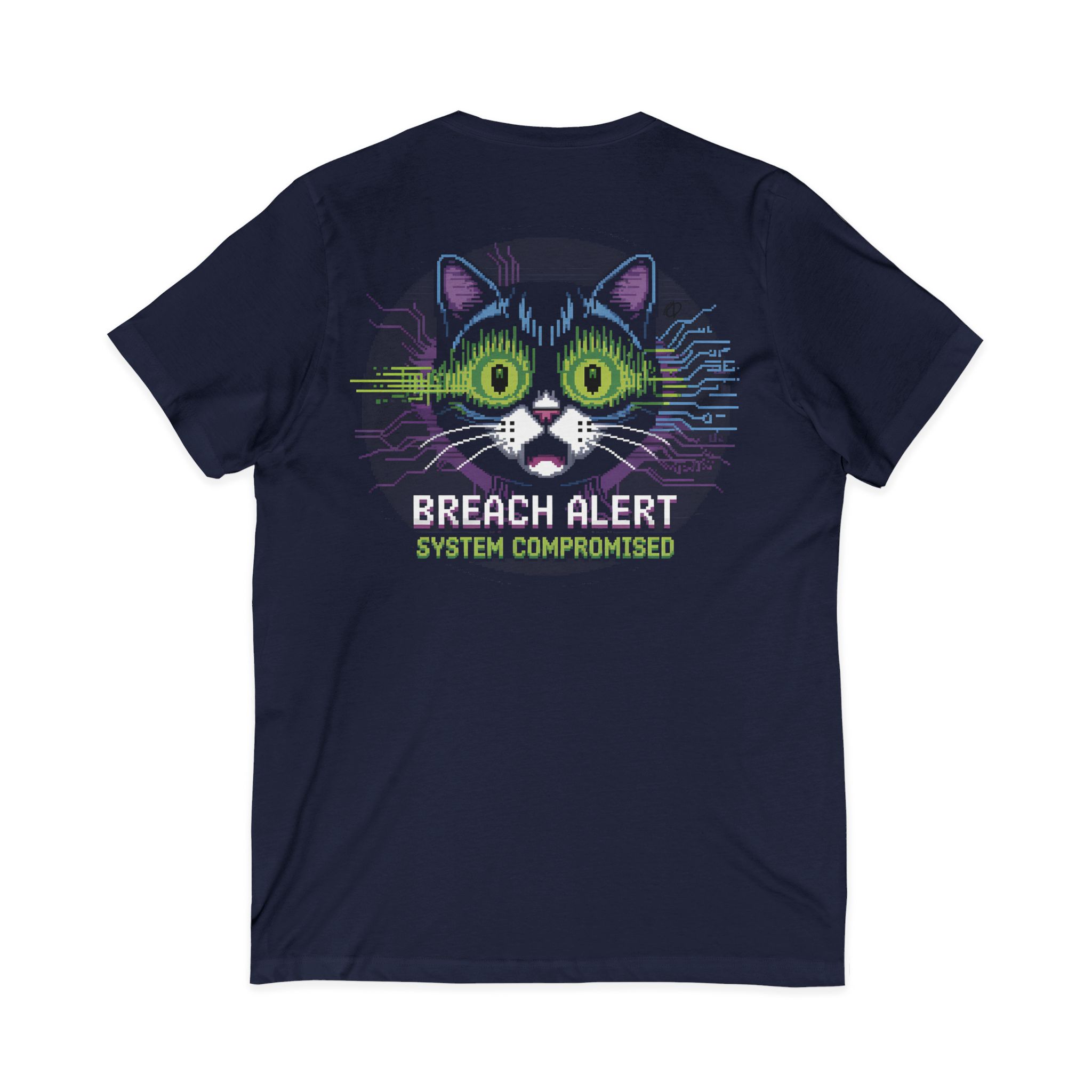 Breach Alert V-Neck Tee
