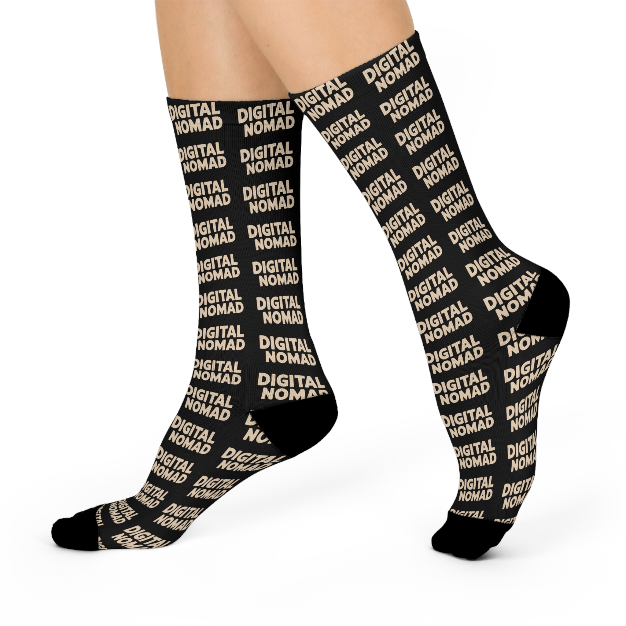 Unisex Digital Nomad CyberCrew Socks