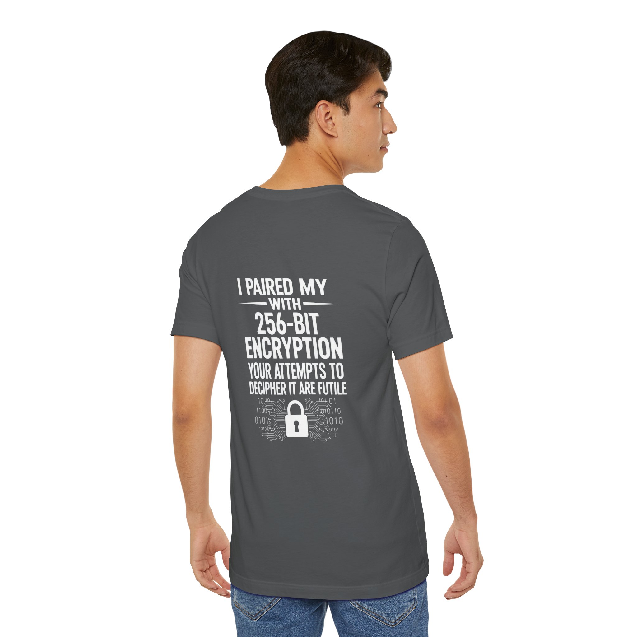 256-Bit Encryption Cybersecurity T-Shirt