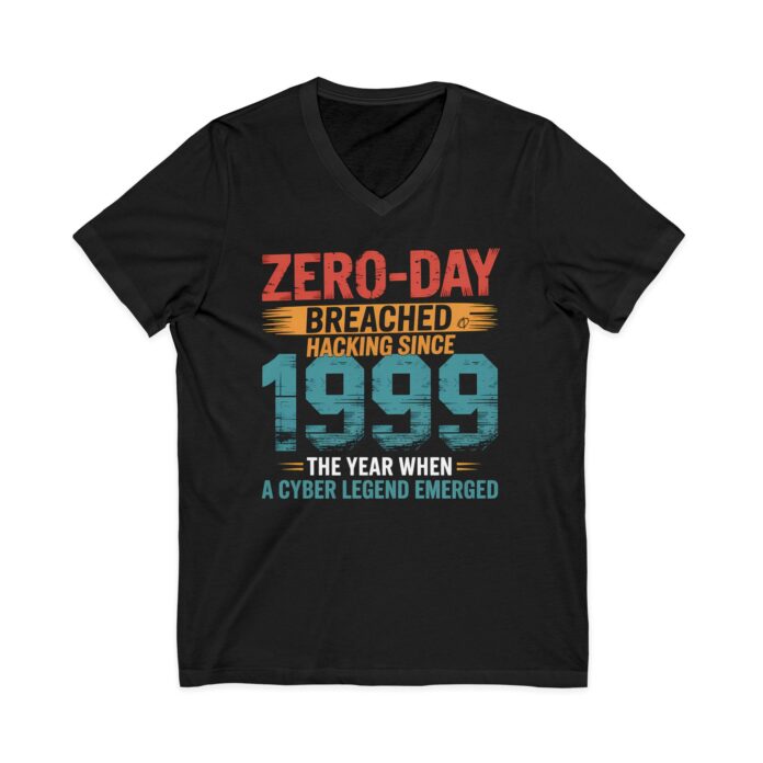 Zero-Day Breached V-Neck Tee