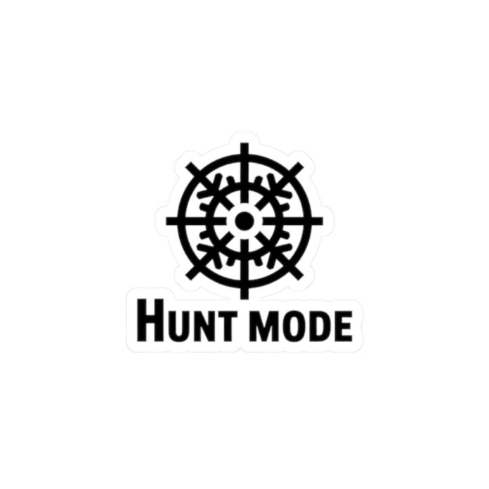 HUNT MODE, Threat Hunting Sticker