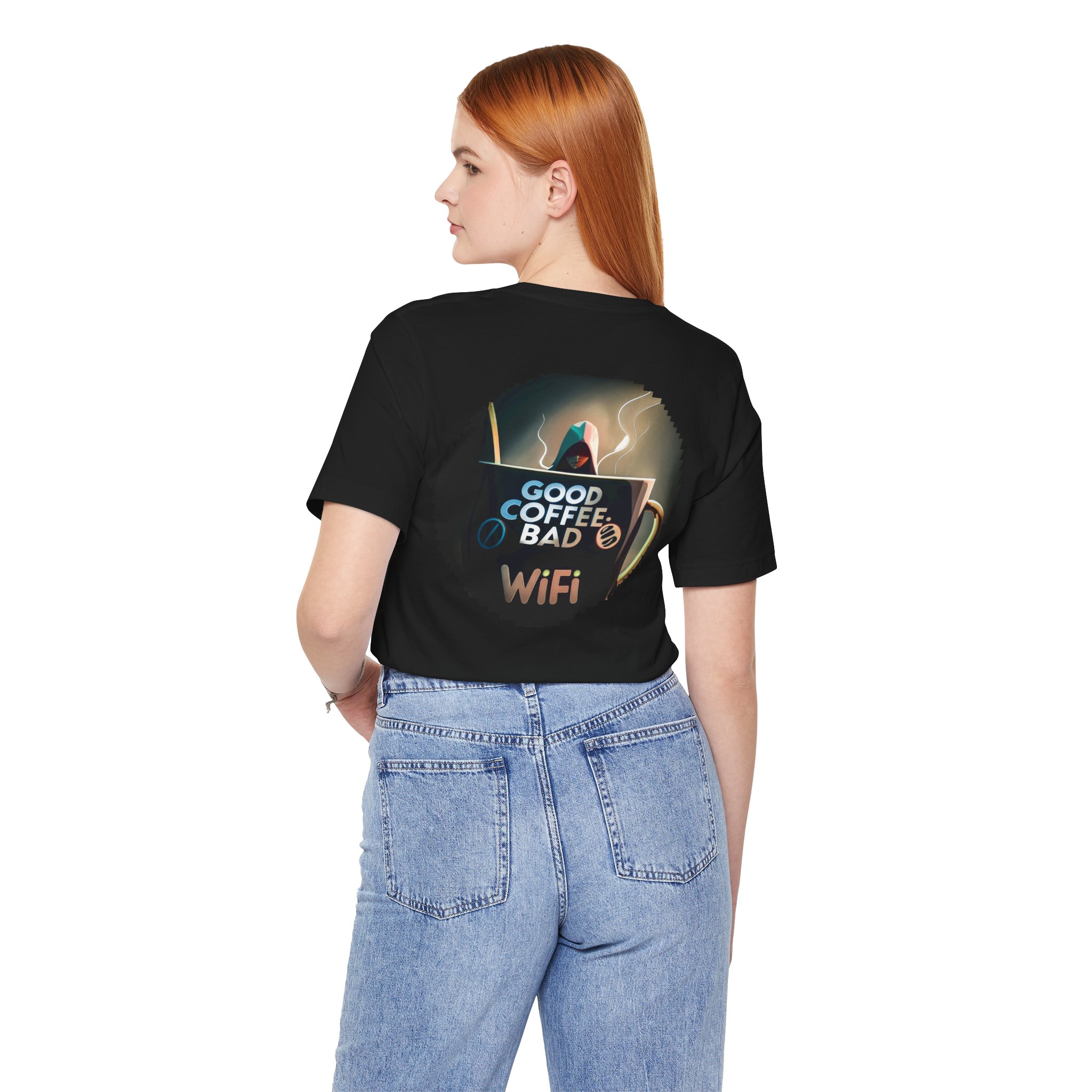 Good Coffee Bad Wi-Fi – T-Shirt