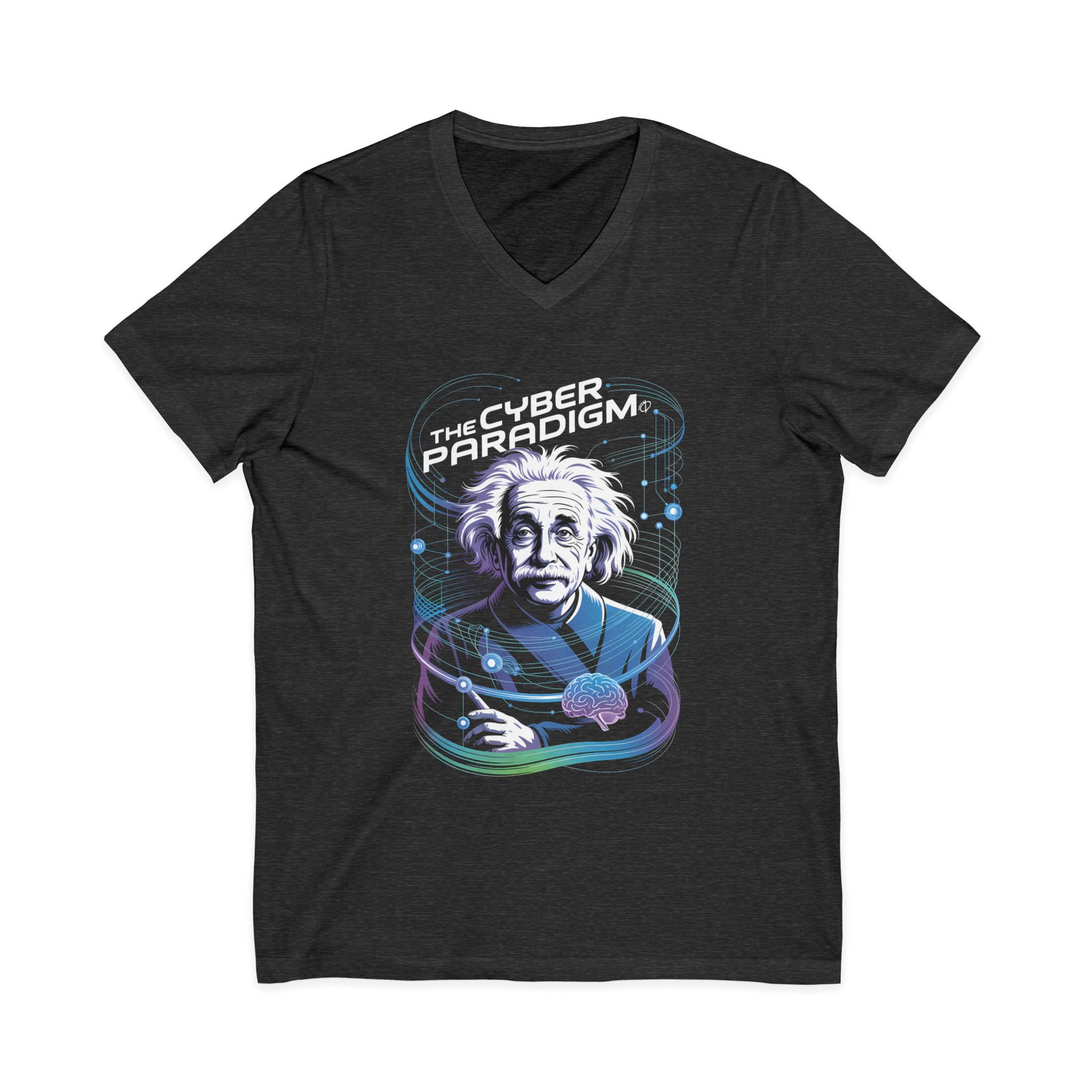 Cyber Paradigm Genius V-Neck Tee