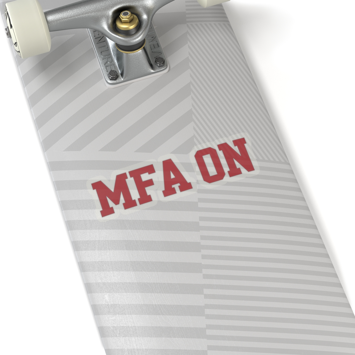 MFA ON Cybersecurity Sticker