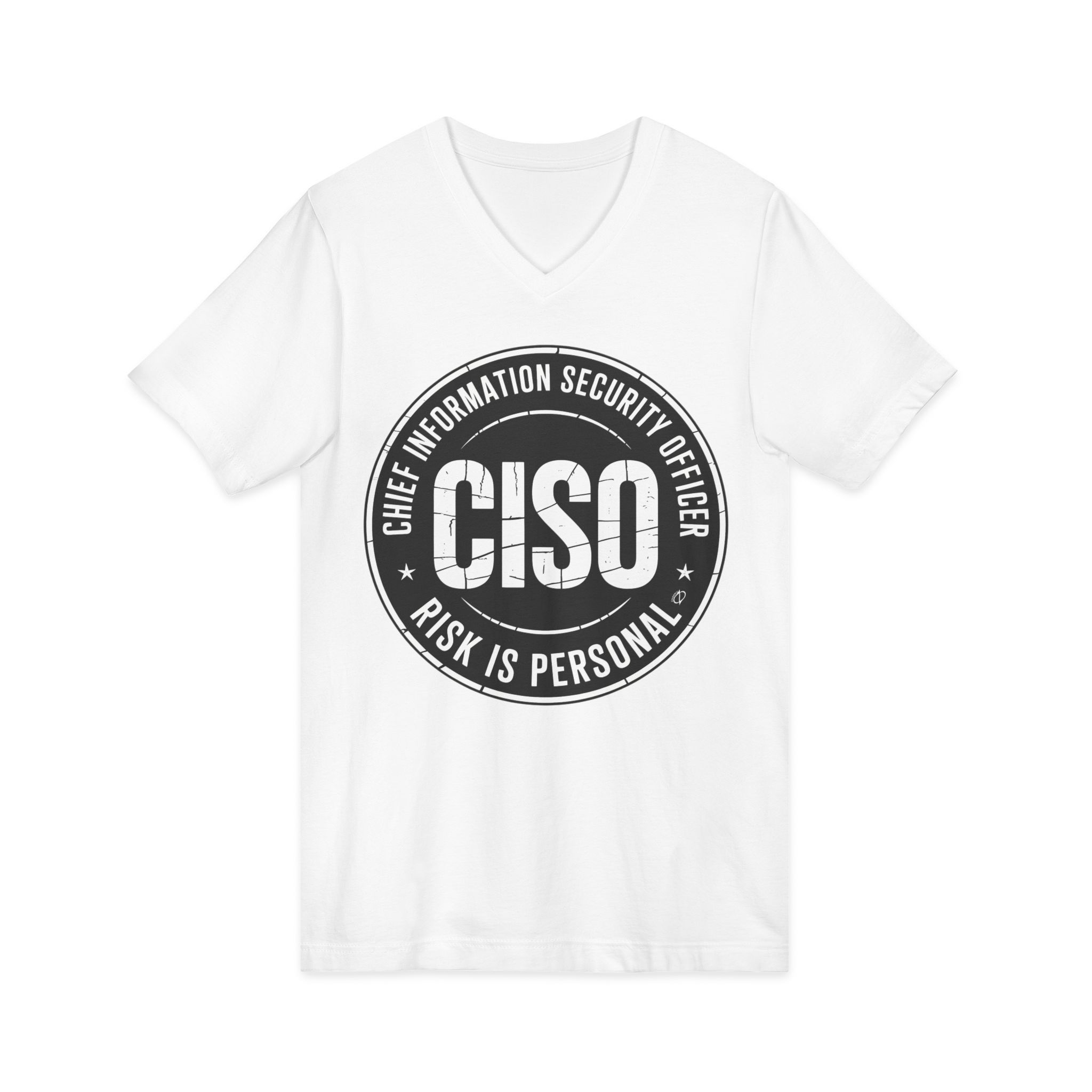 CISO Emblem V-Neck Tee