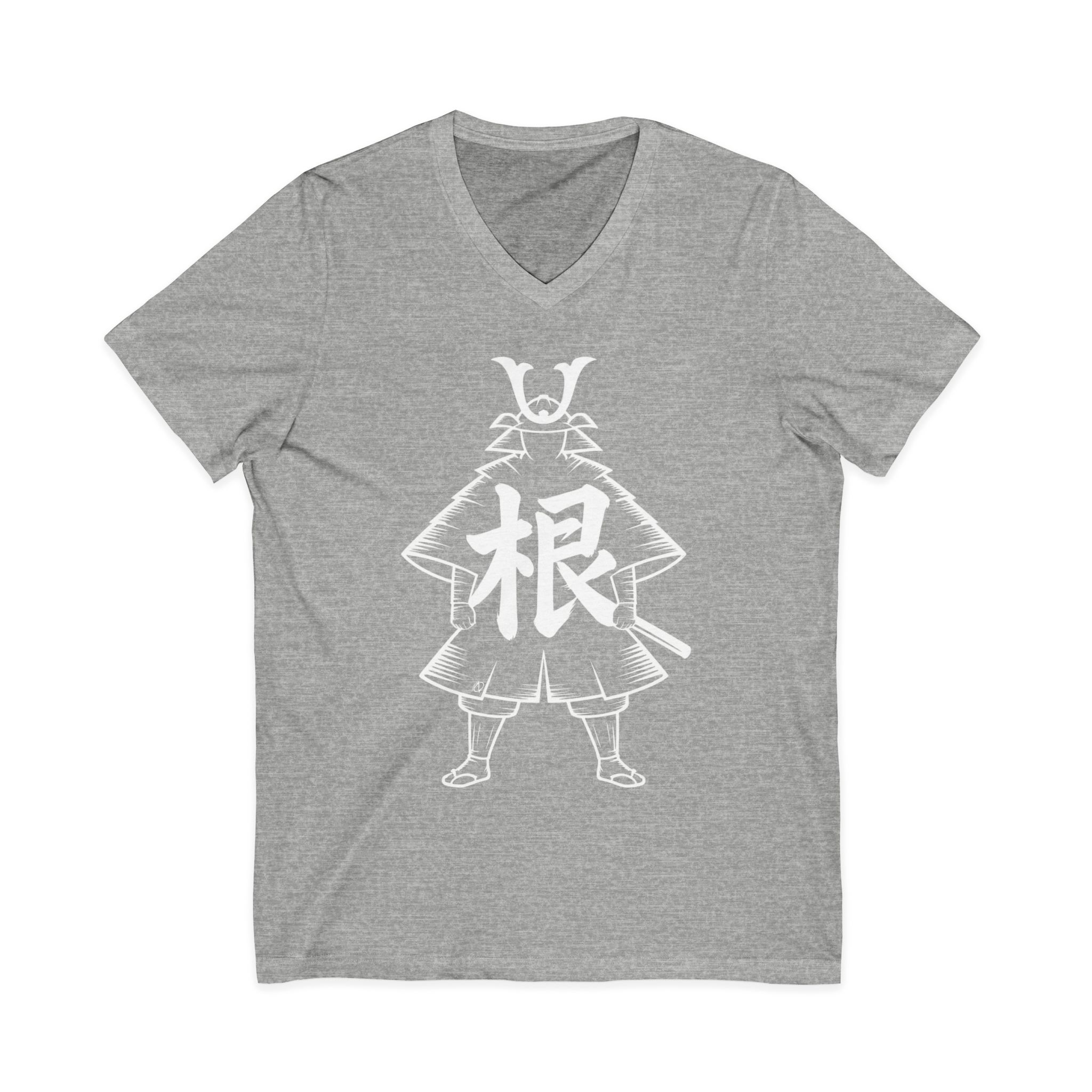 Rooted Samurai V-Neck Tee