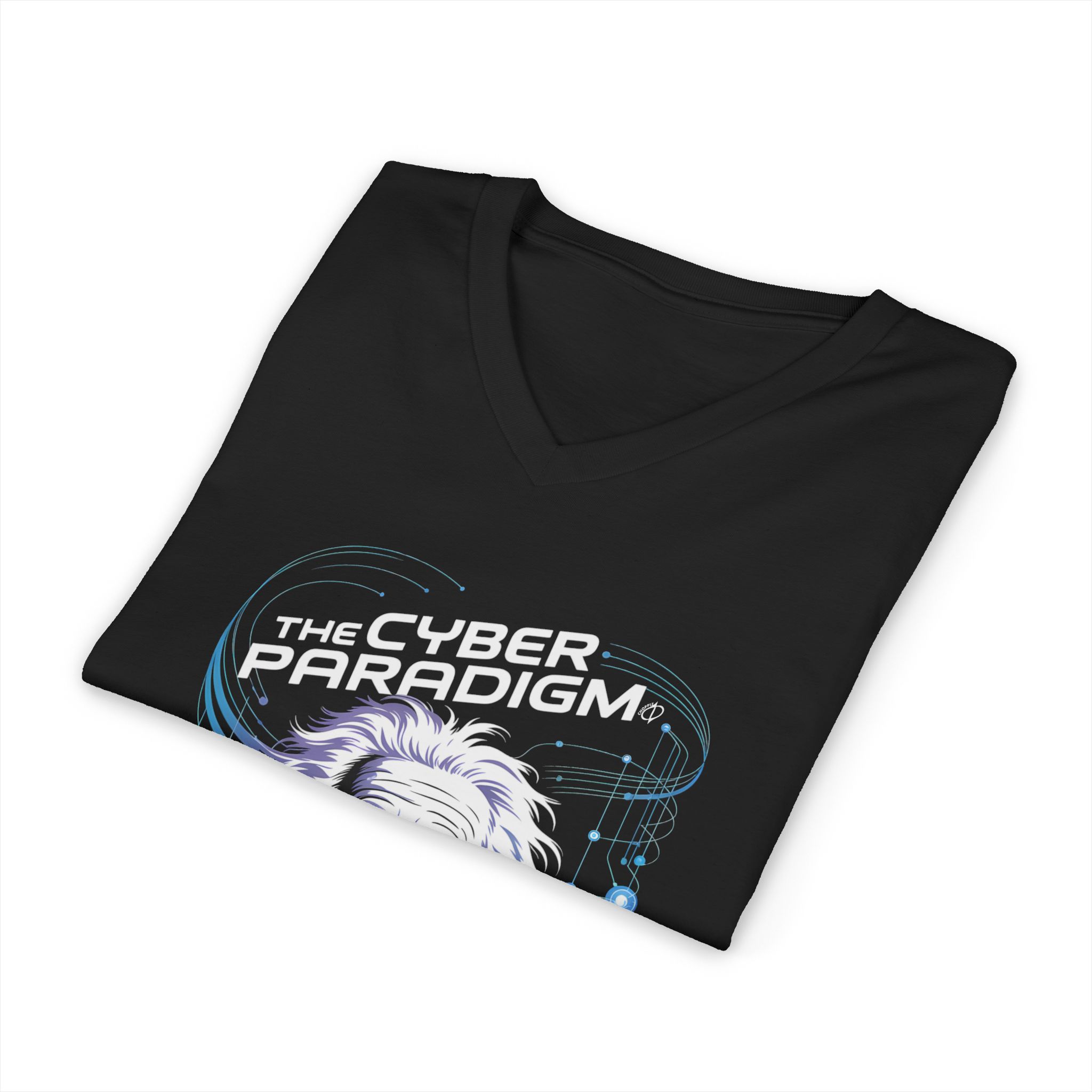 Cyber Paradigm Genius V-Neck Tee