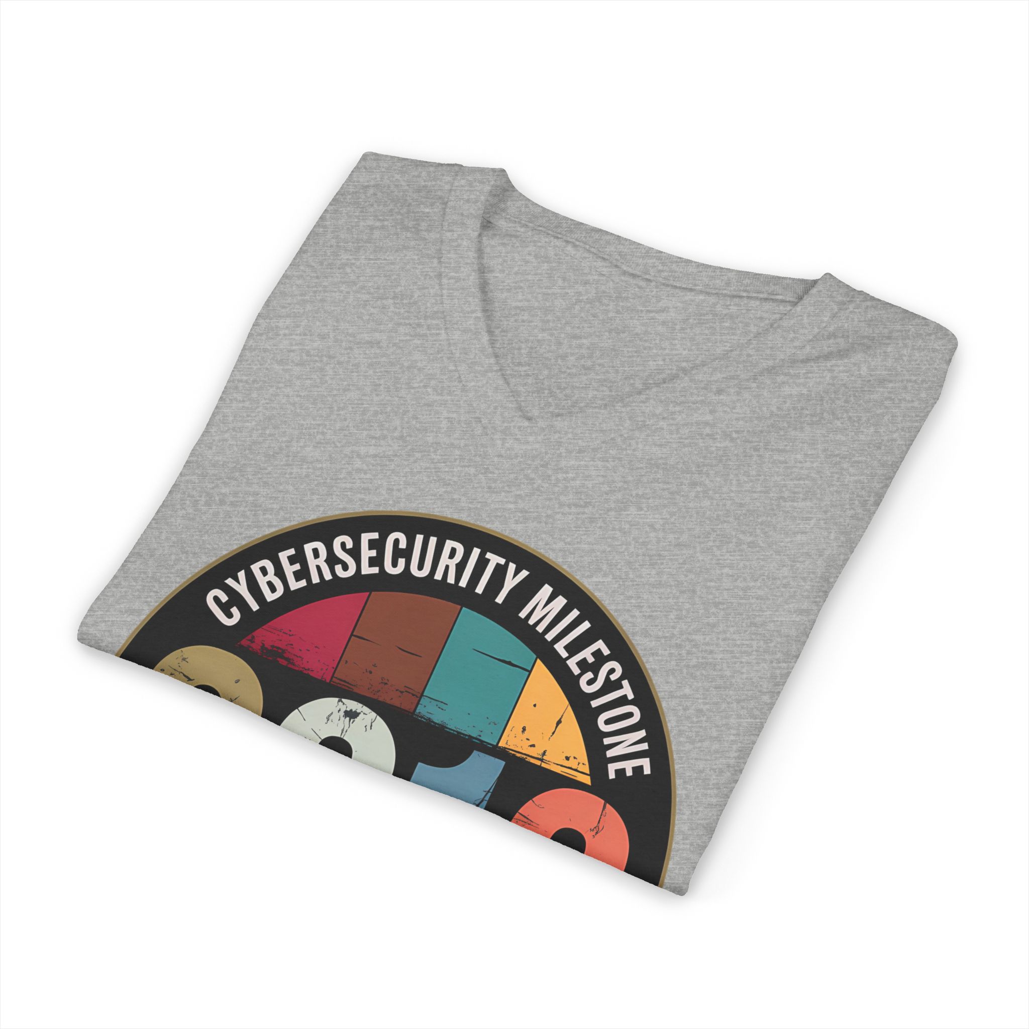 Stuxnet Cyber Milestone V-Neck Tee