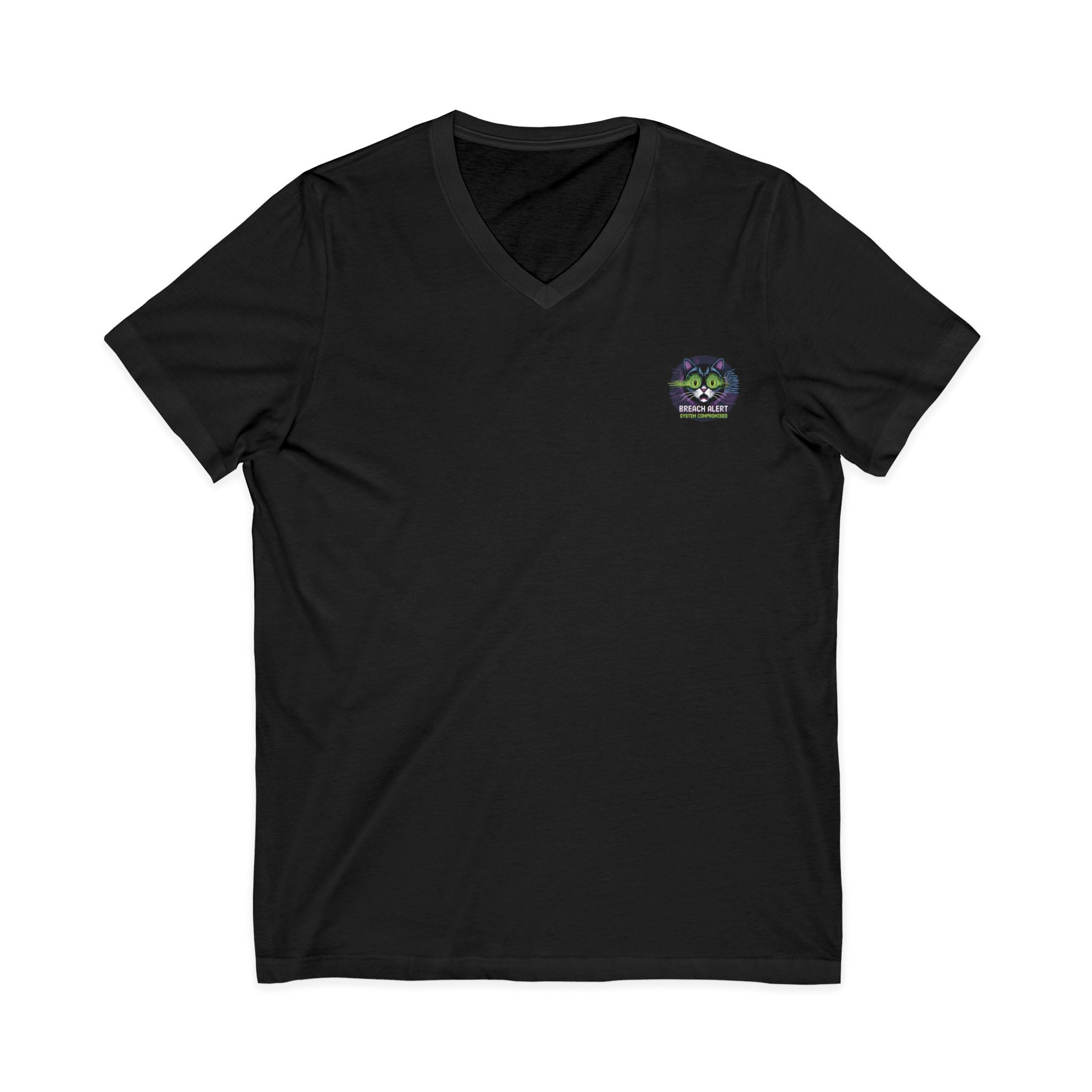 Breach Alert V-Neck Tee