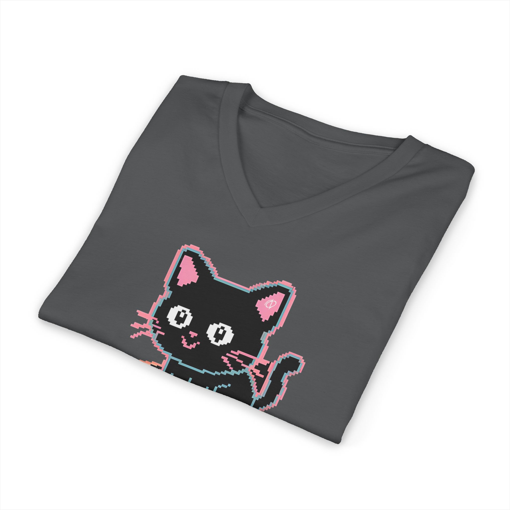 Loading Magic Cat V-Neck Tee