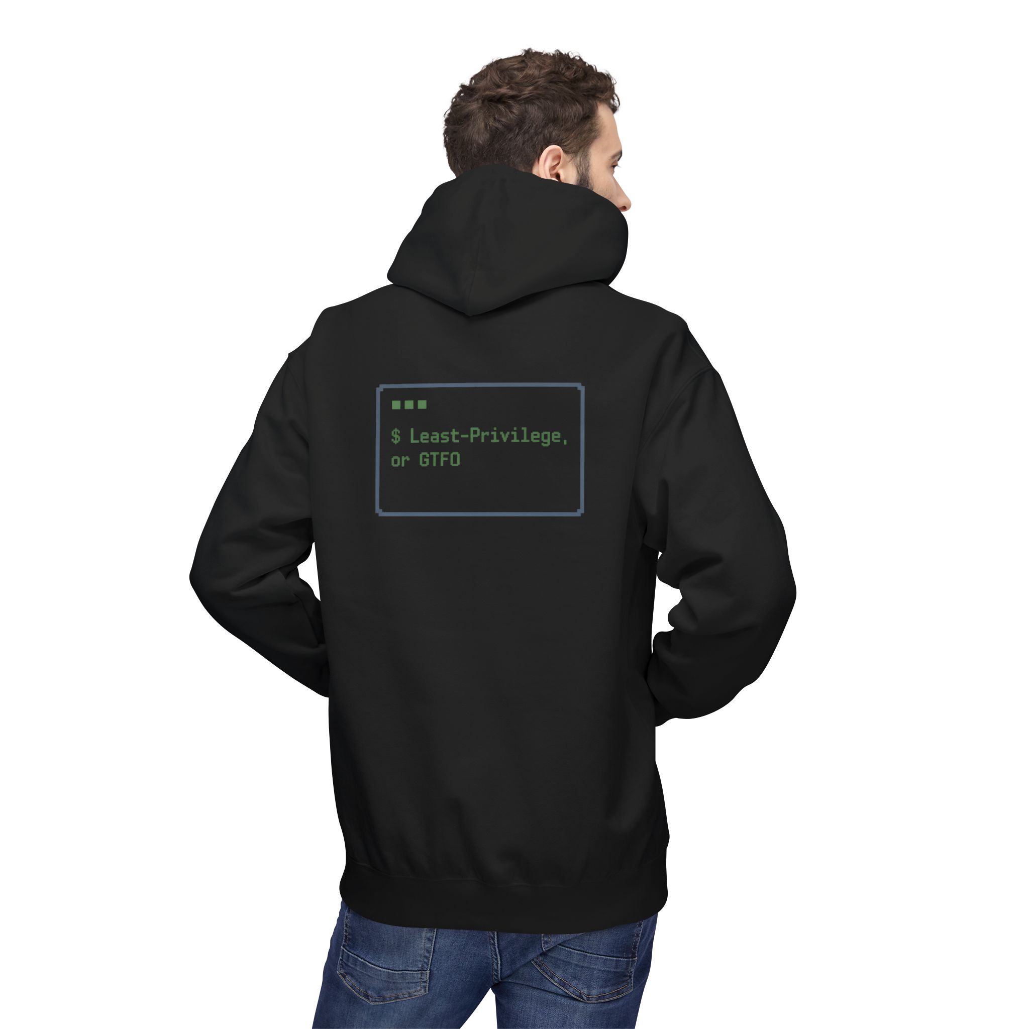 17700169950449928381_2048.jpeg Least Privilege or GTFO Cybersecurity Softstyle Hoodie