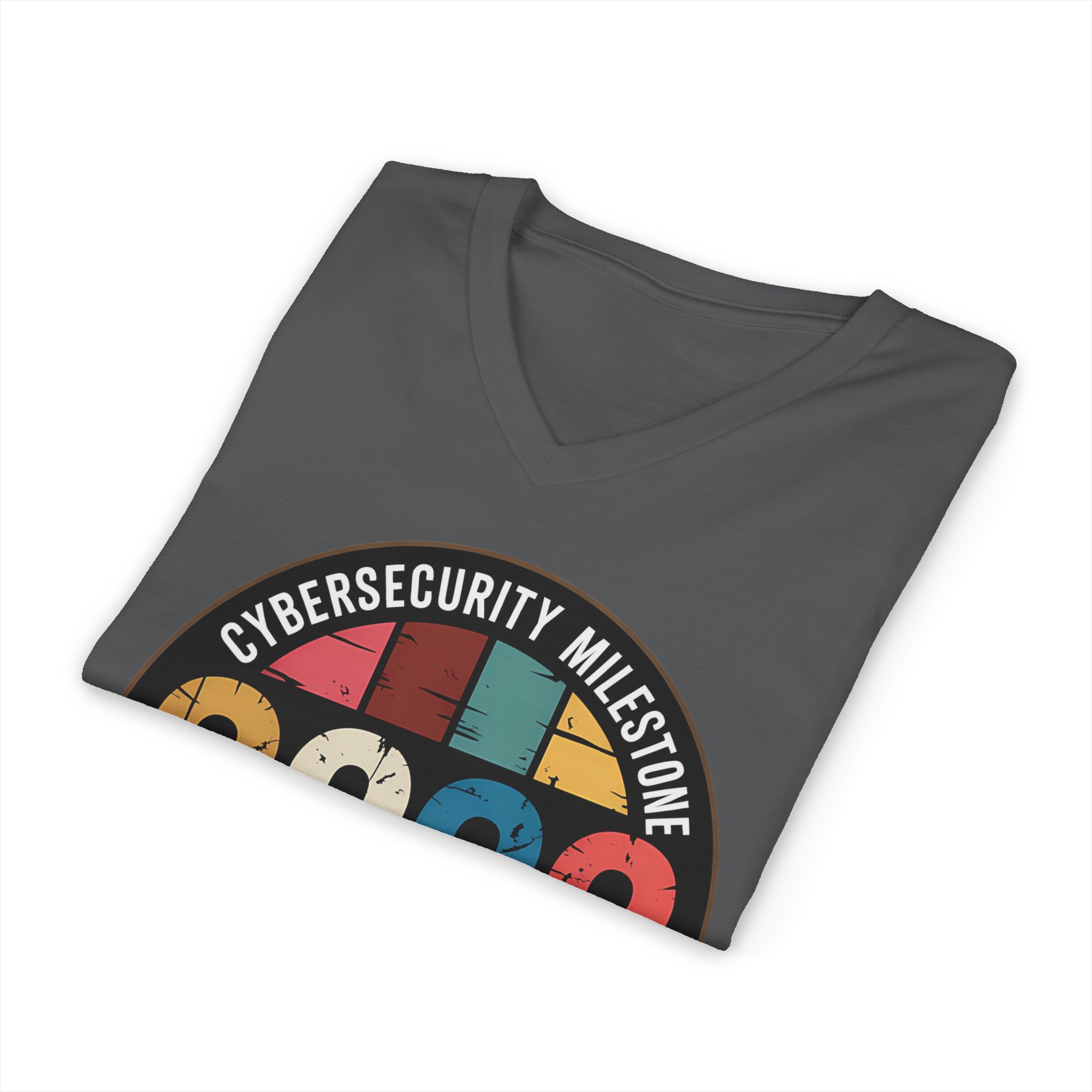 Log4Shell RCE Cybersecurity Milestone V-Neck Tee