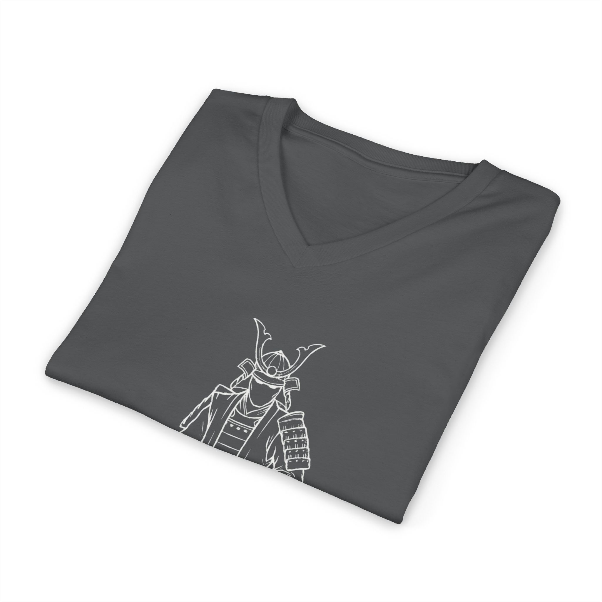 The Chinese Characters declare Code Warrior V-Neck Tee